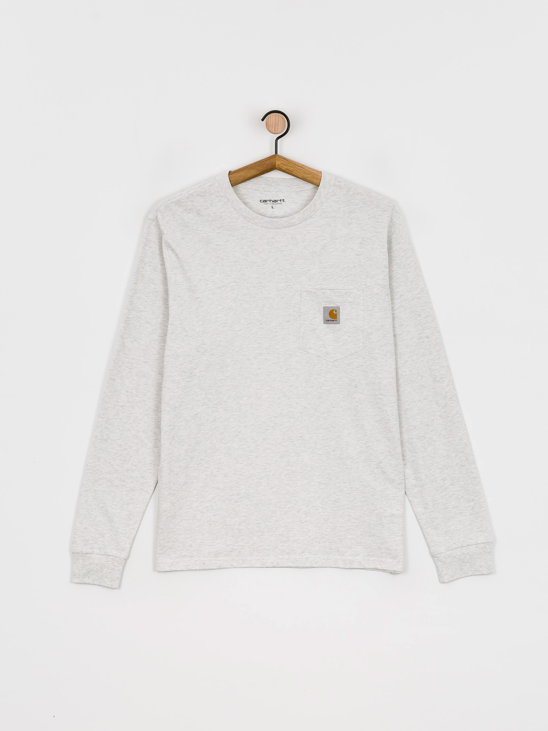 Longsleeve Carhartt WIP Pocket (ash heather)