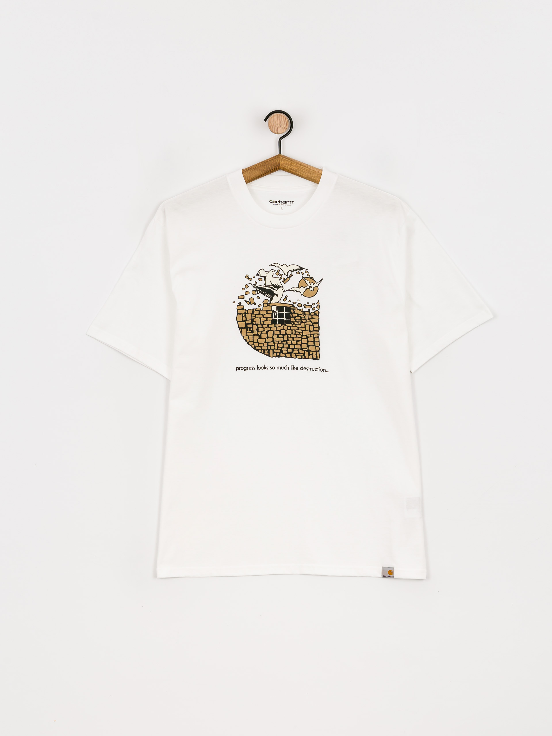 T-shirt Carhartt WIP Freedom (white)