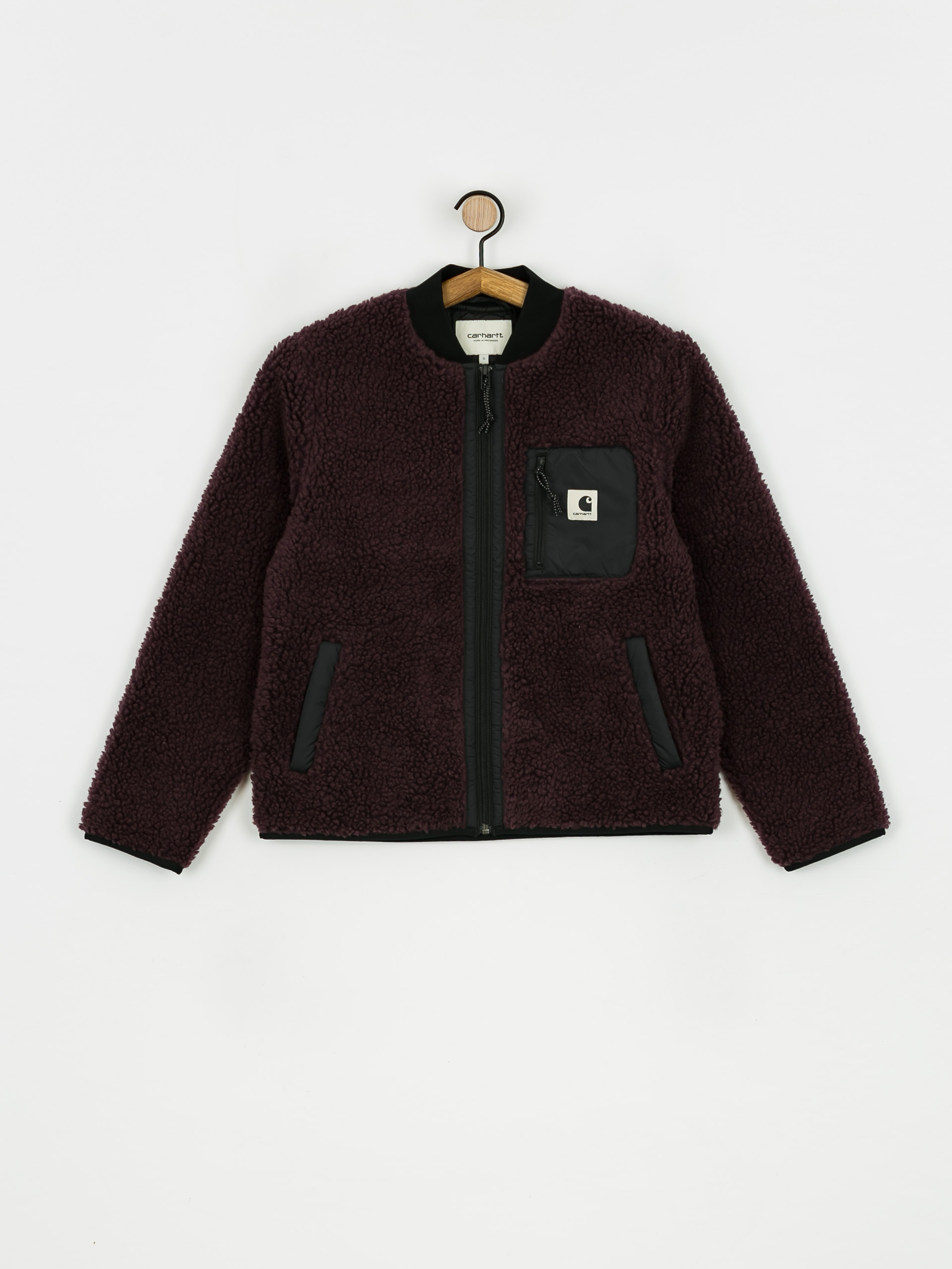 Kurtka Carhartt WIP Janet Liner Wmn (dark plum/black)