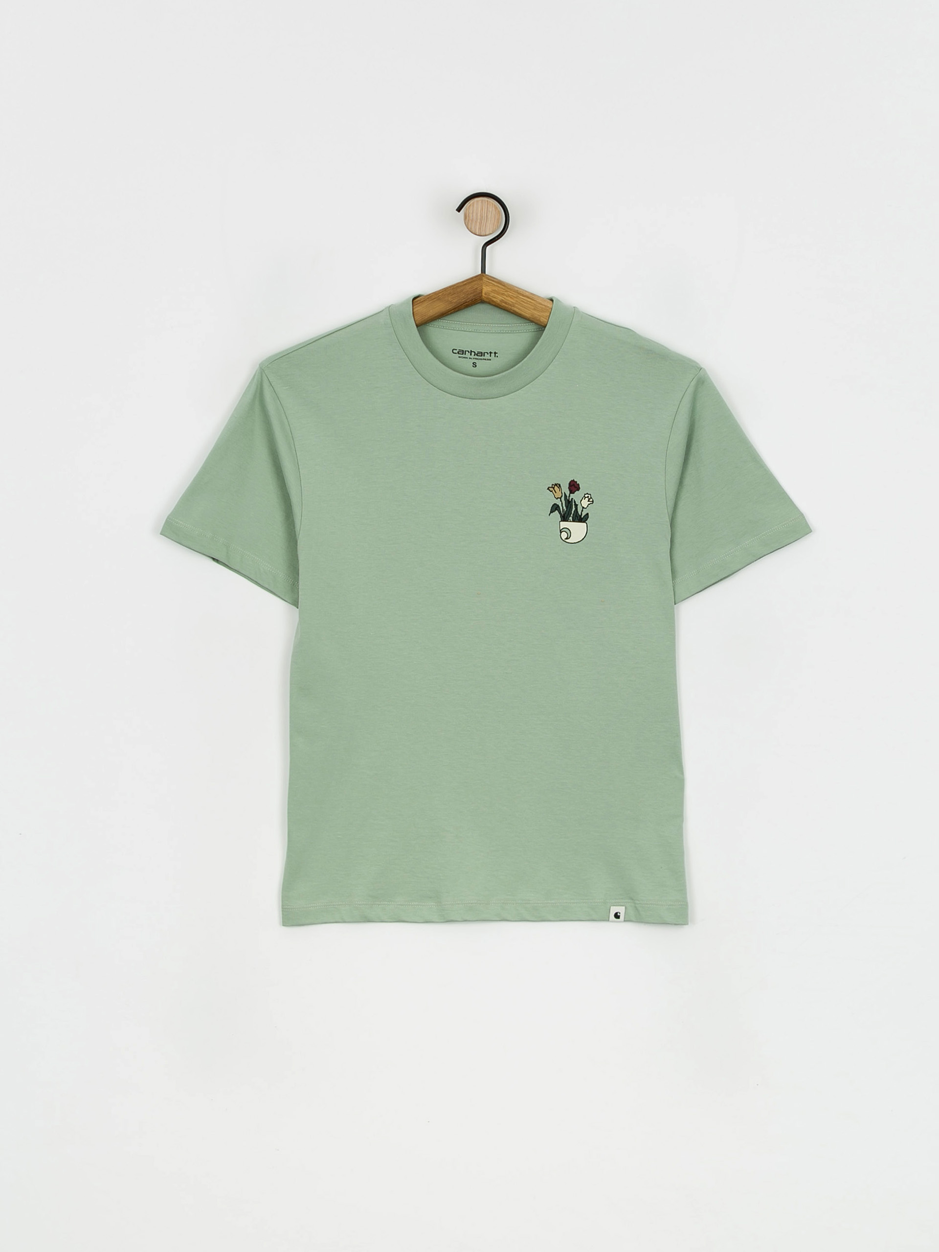 T-shirt Carhartt WIP Planter Wmn (misty sage)