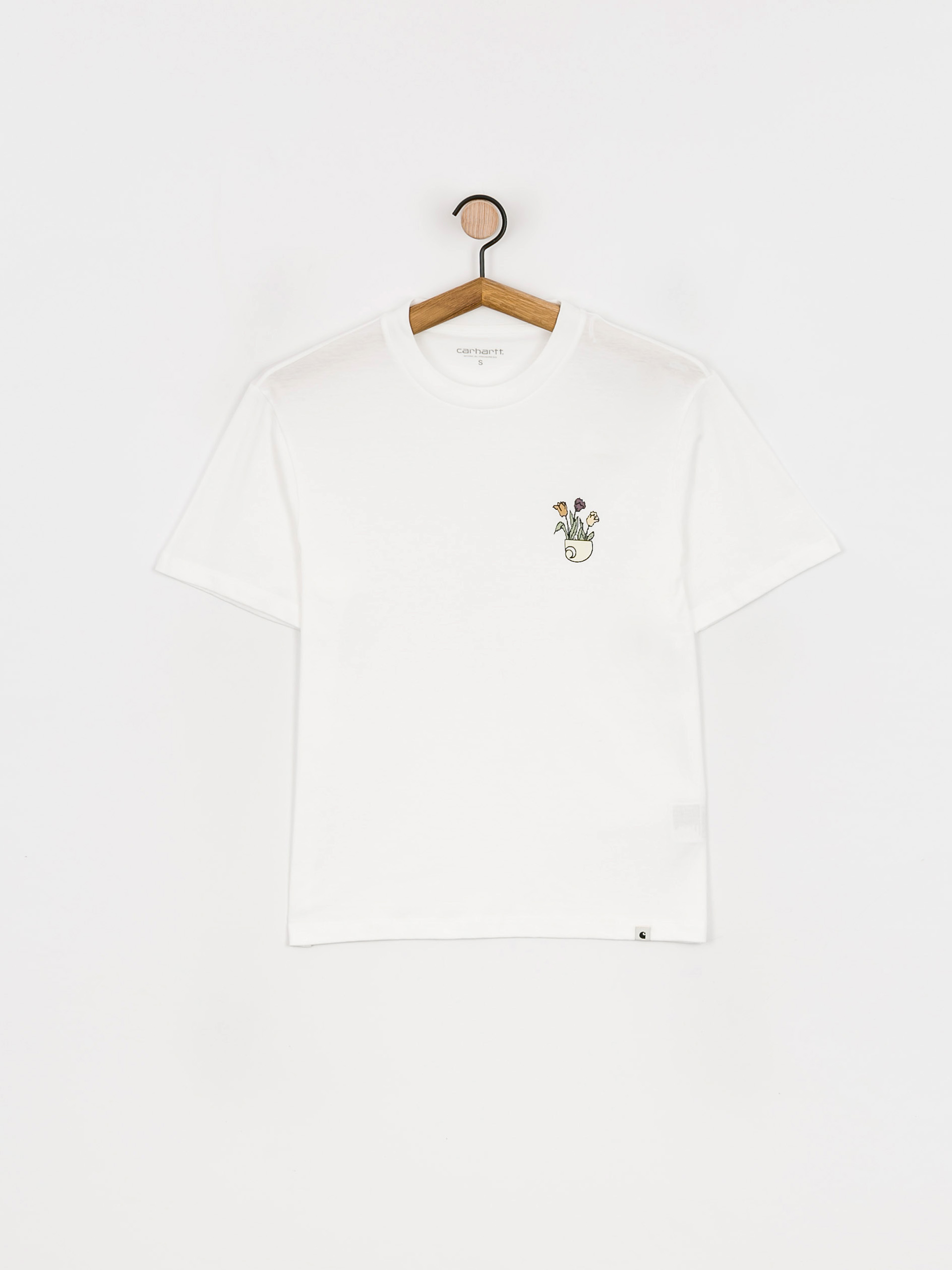 T-shirt Carhartt WIP Planter Wmn (white)