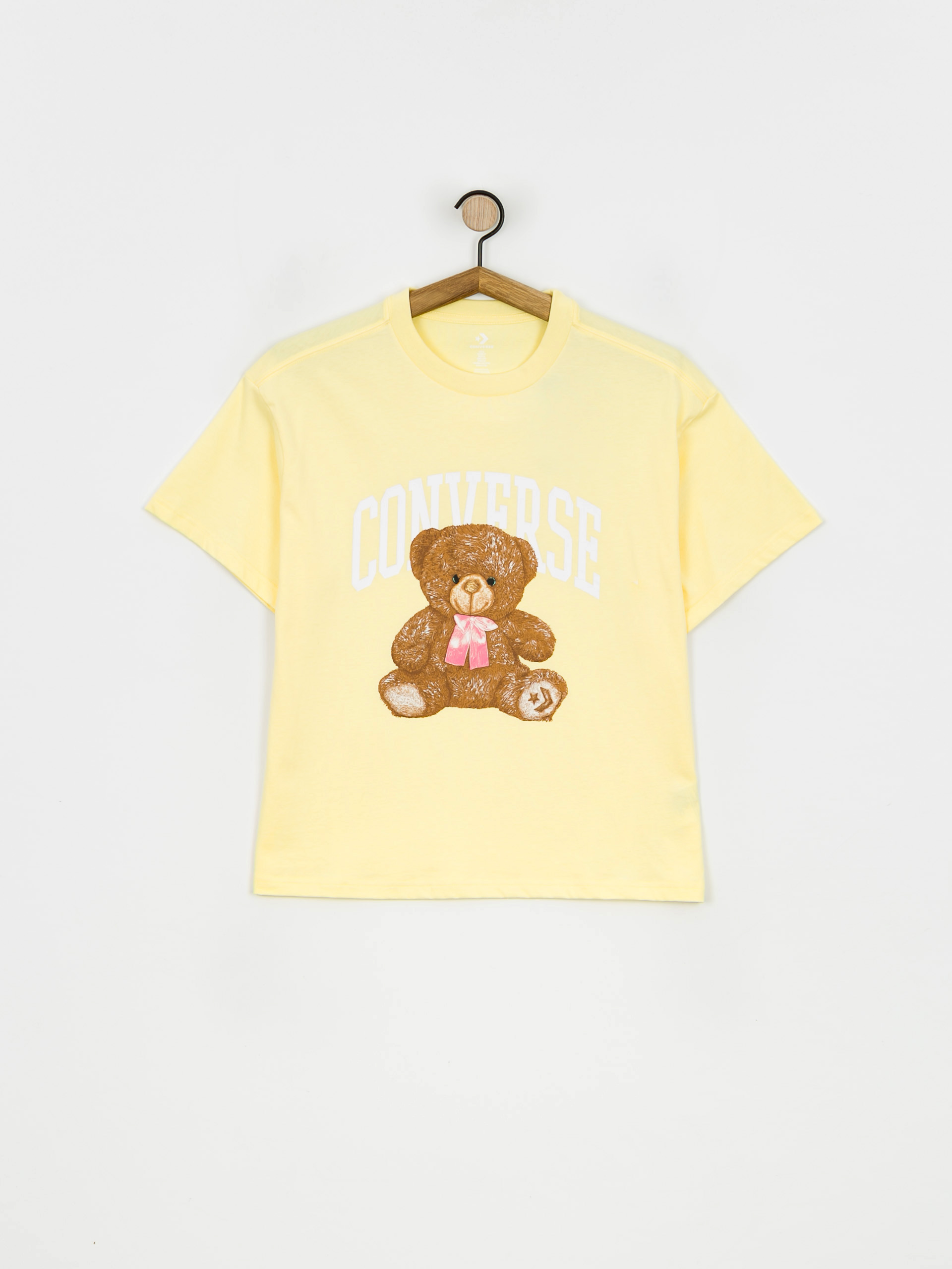 T-shirt Converse Oversized Teddy Bear Wmn (soft sunshine)
