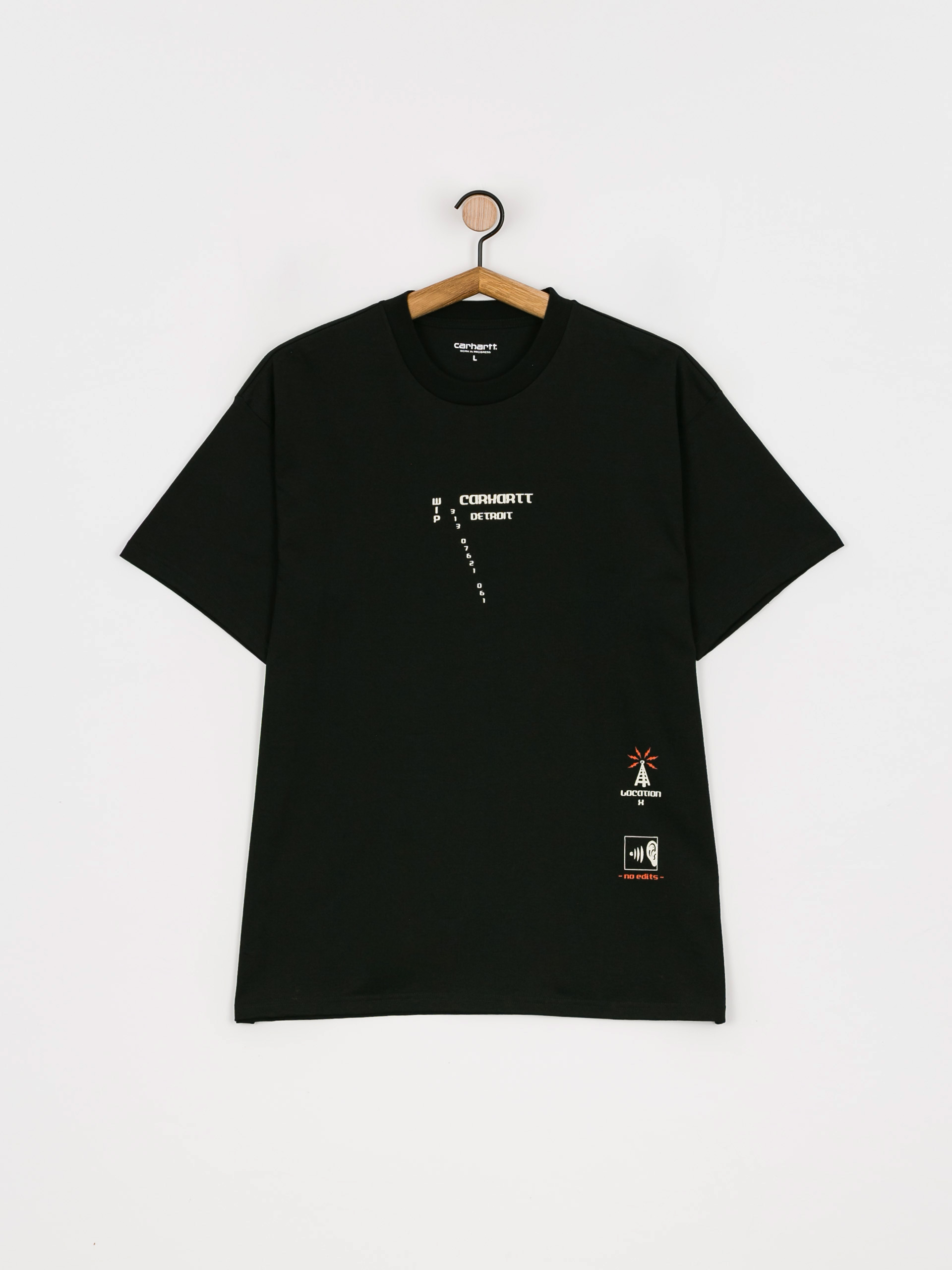 T-shirt Carhartt WIP Connect (black)