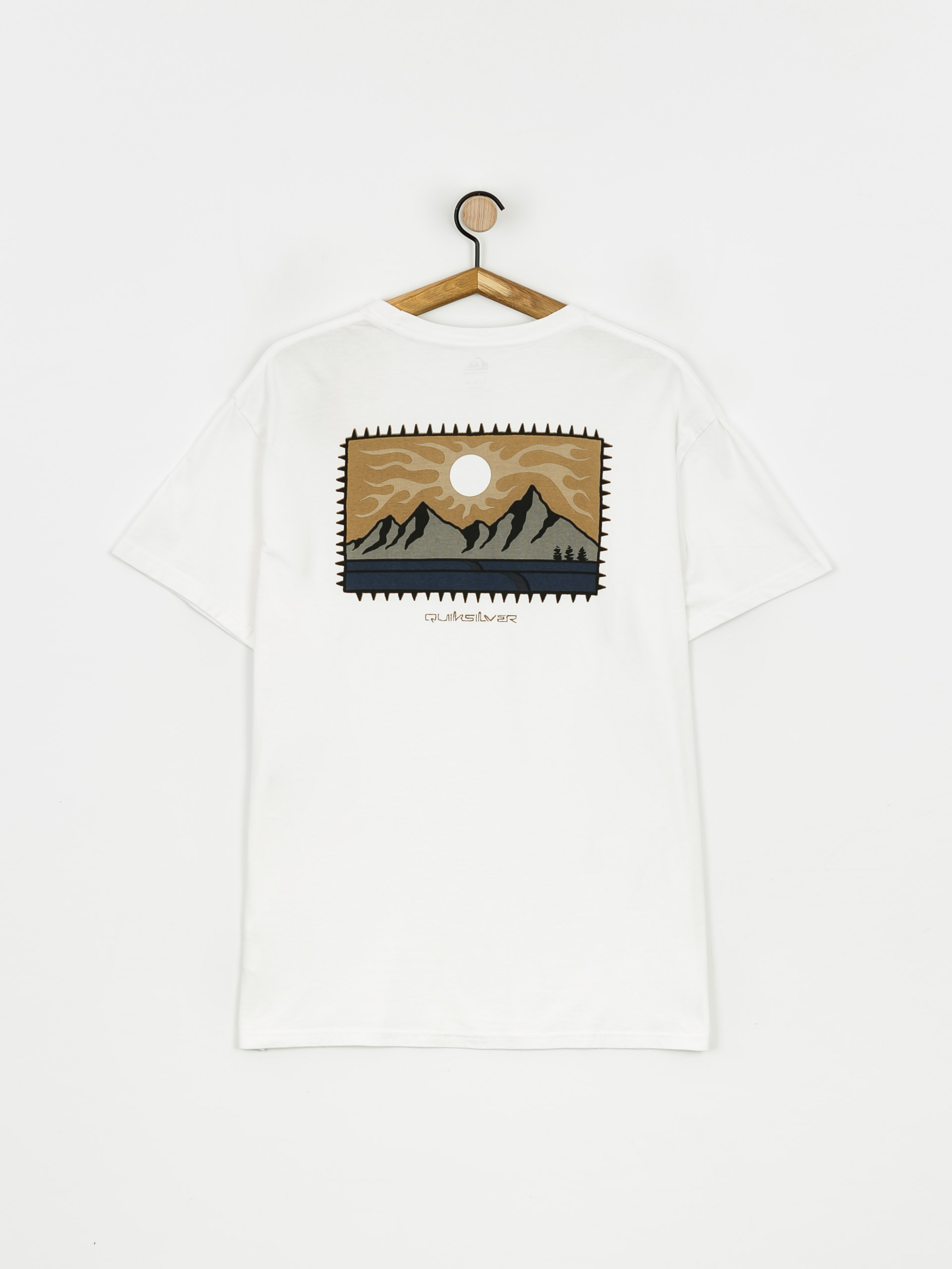 T-shirt Quiksilver Mongrel (white)