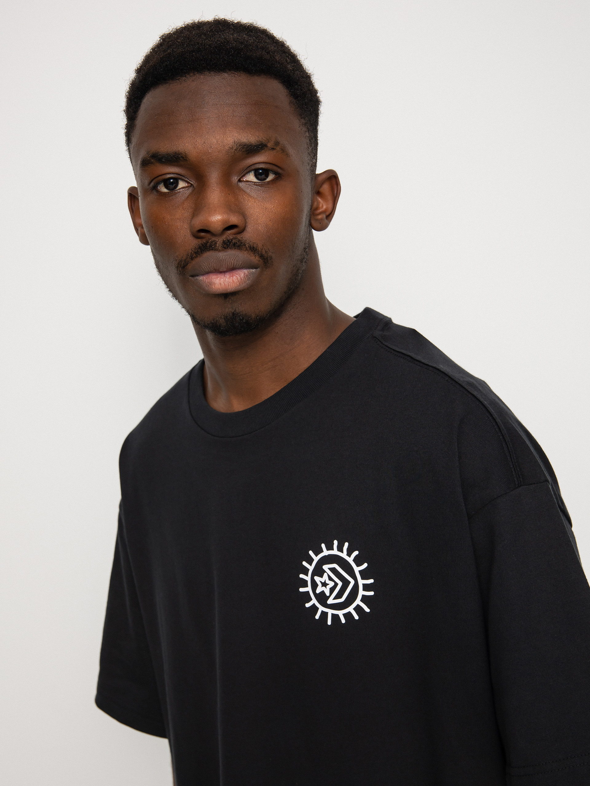 T-shirt Converse Inverted Desert (black)