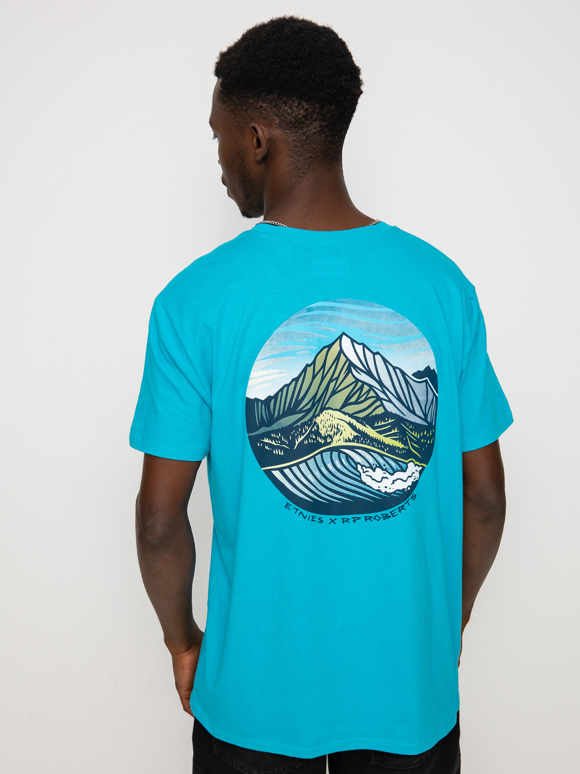 T-shirt Etnies Rp Circular Wave (blue)
