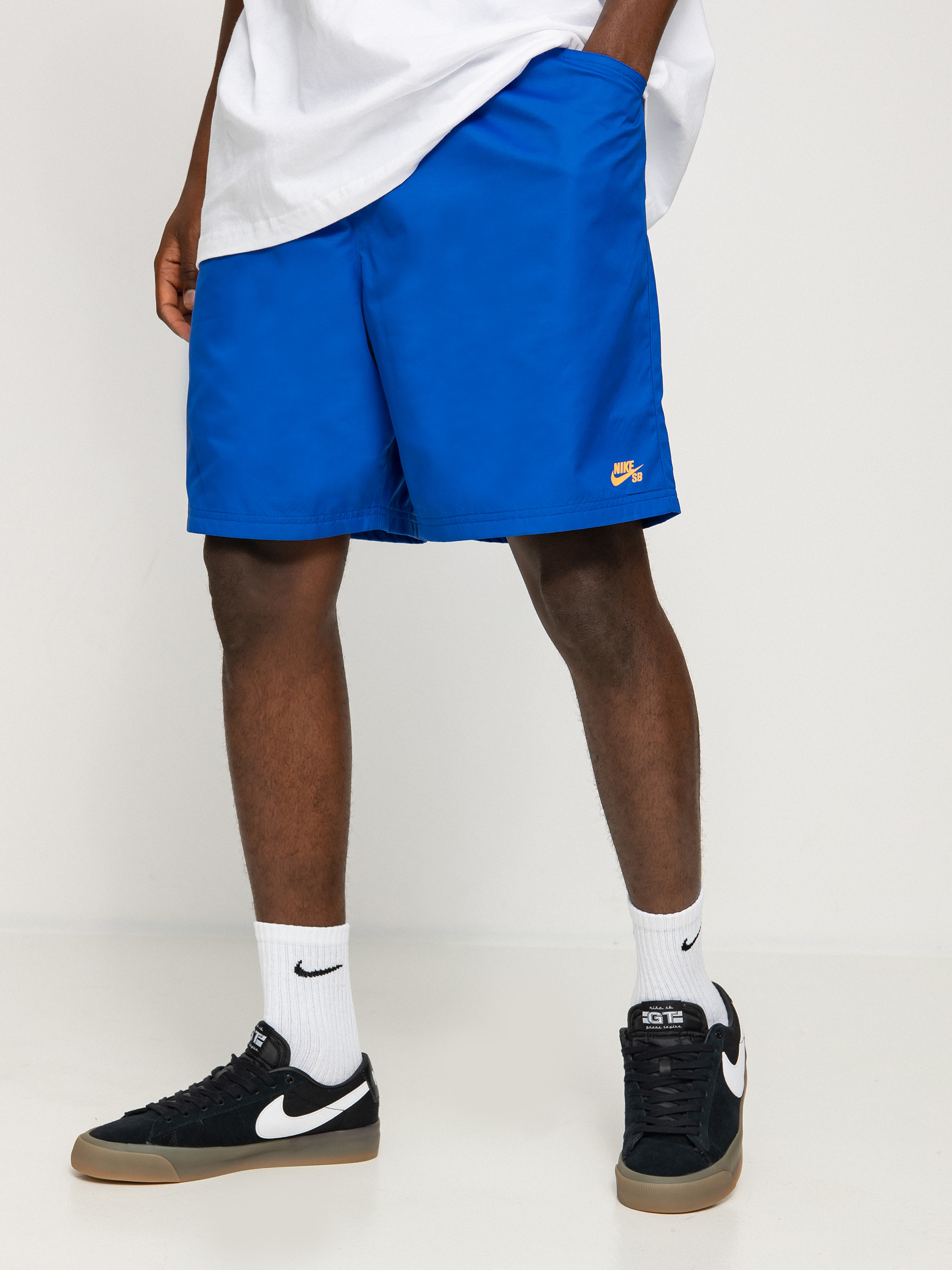 Szorty Nike SB Nvlty Chino (game royal/total orange)