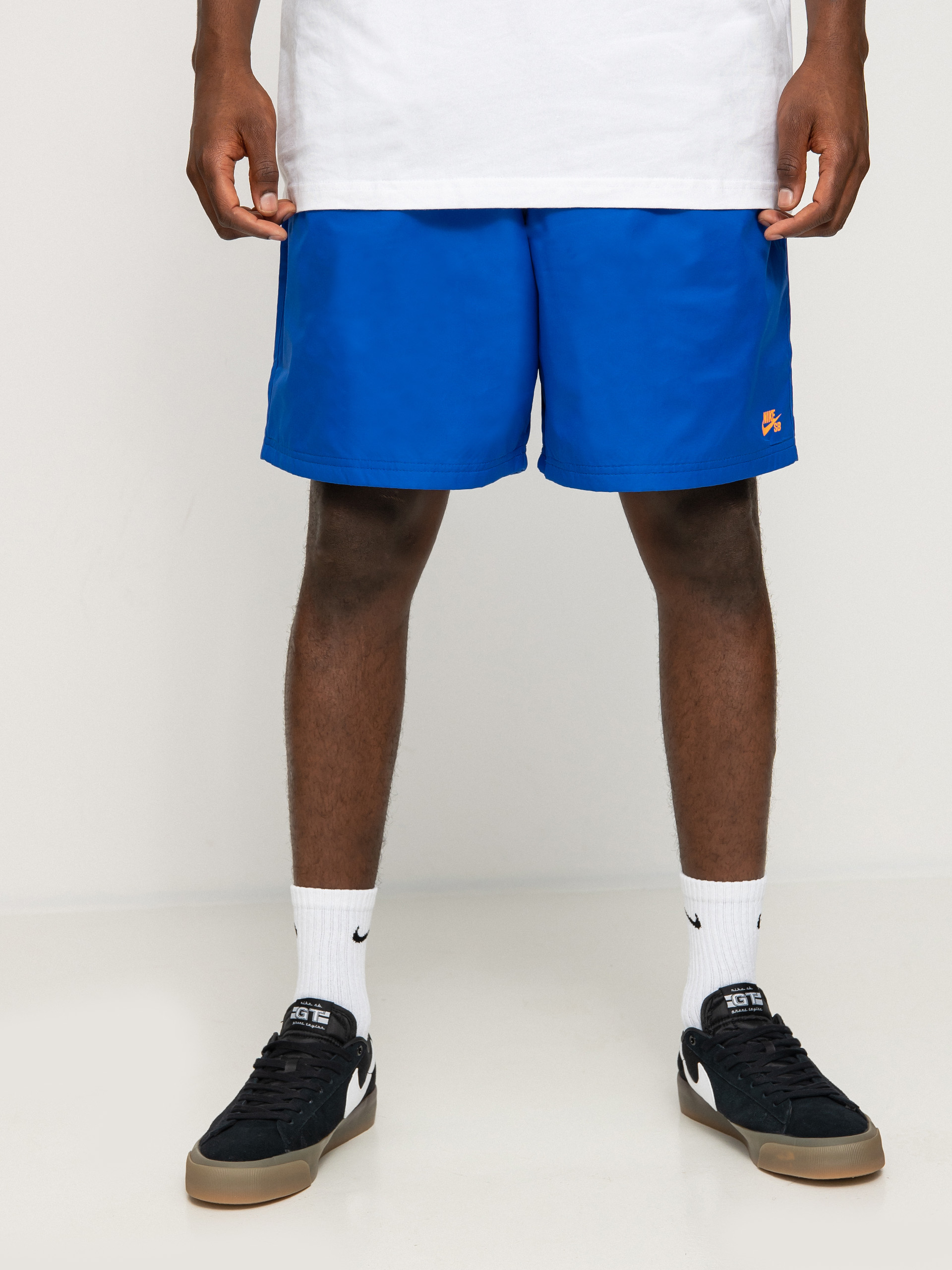 Szorty Nike SB Nvlty Chino (game royal/total orange)