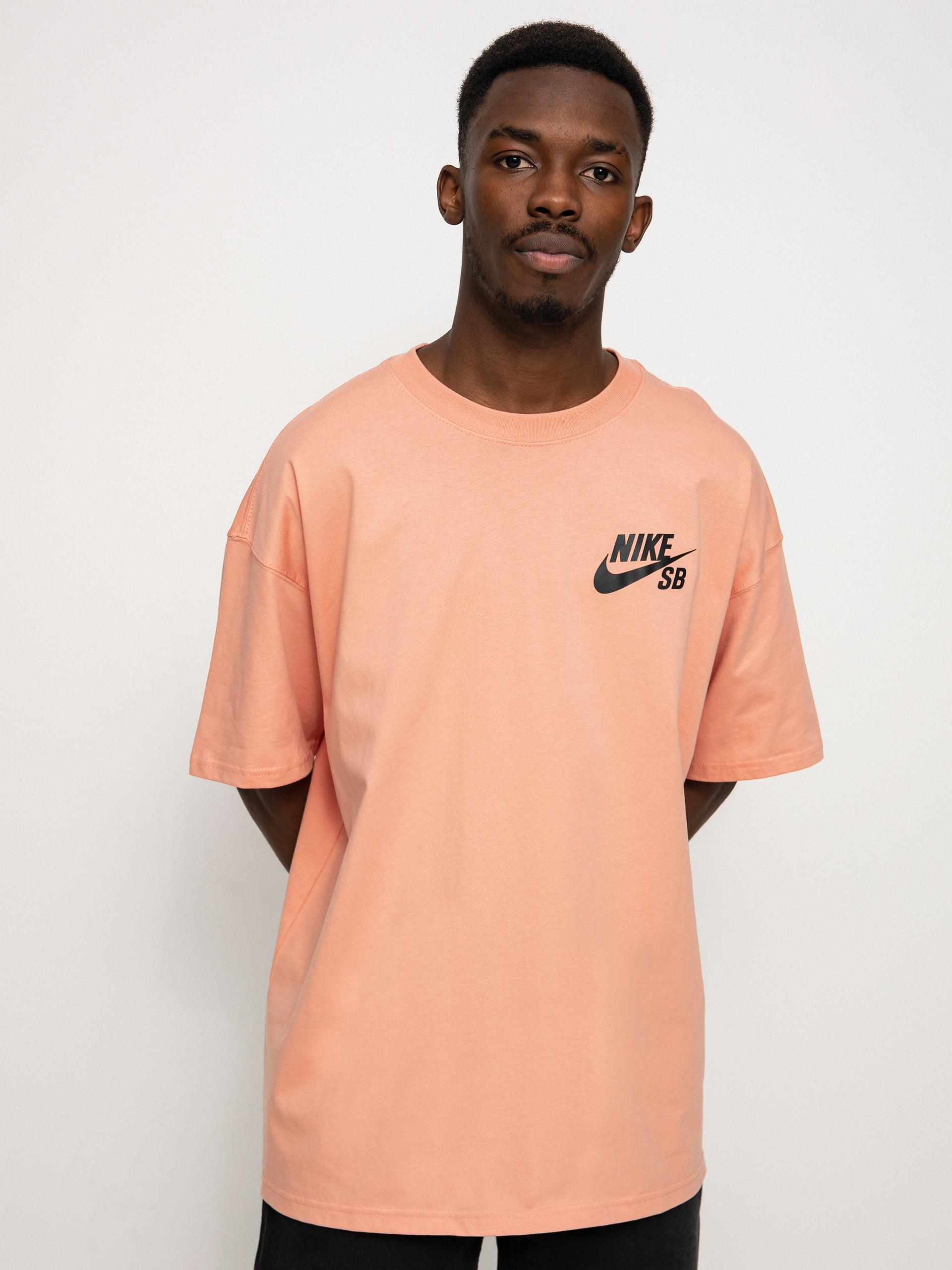 T-shirt Nike SB Logo (lt madder root)