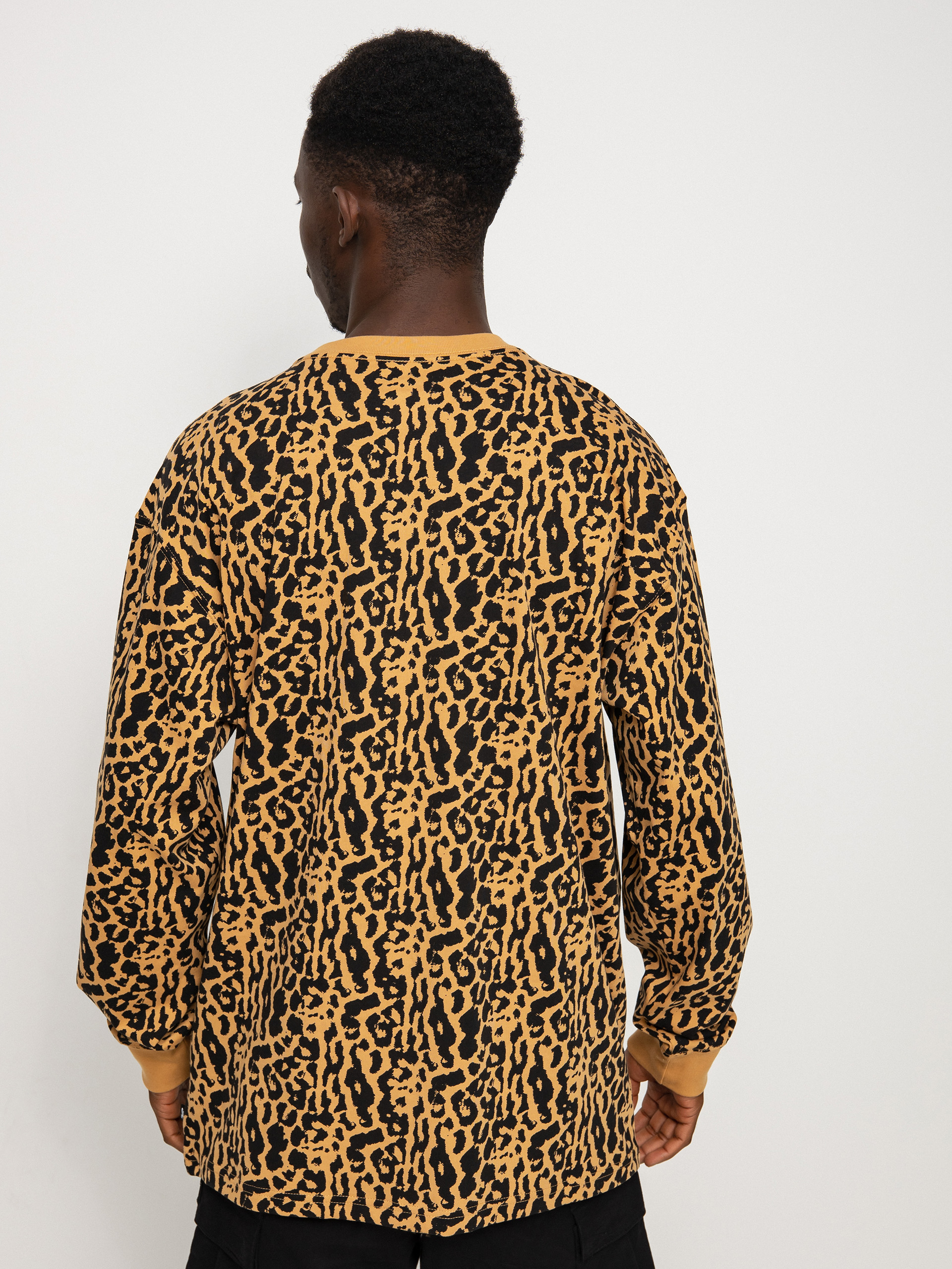 Longsleeve Nike SB Aop (elemental gold/black)