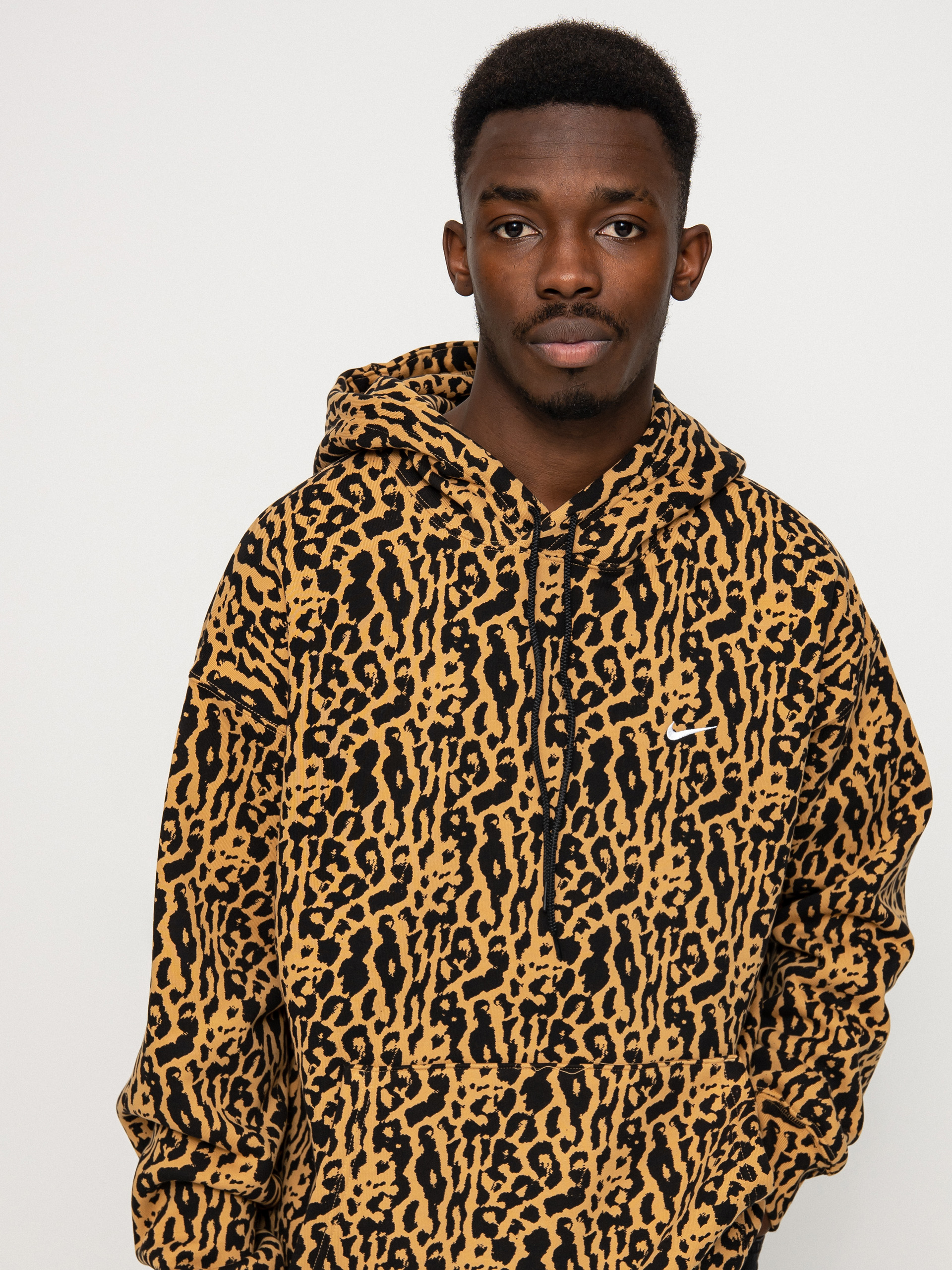 Bluza z kapturem Nike SB Fleece Animal Aop HD (elemental gold)