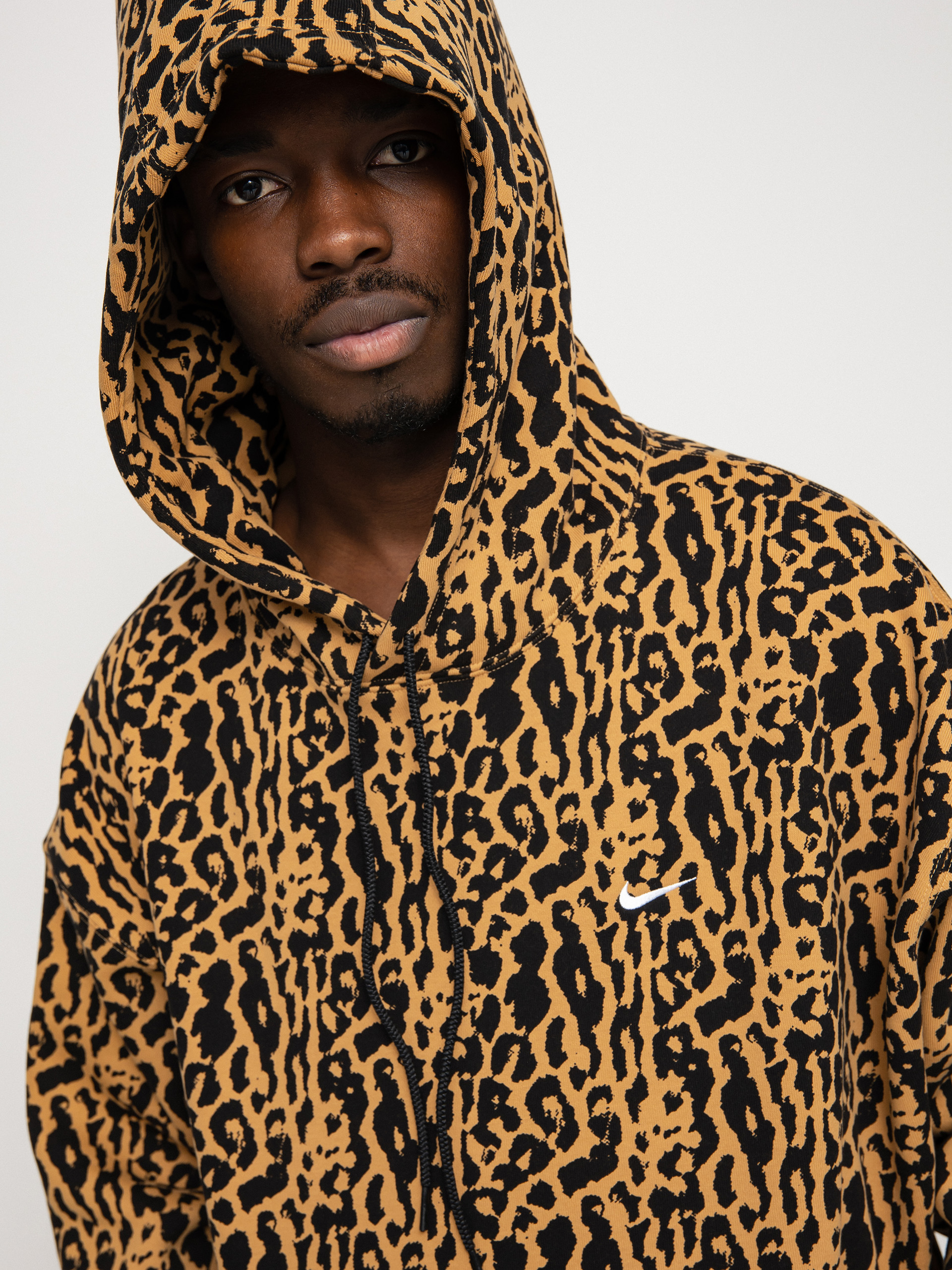 Bluza z kapturem Nike SB Fleece Animal Aop HD (elemental gold)