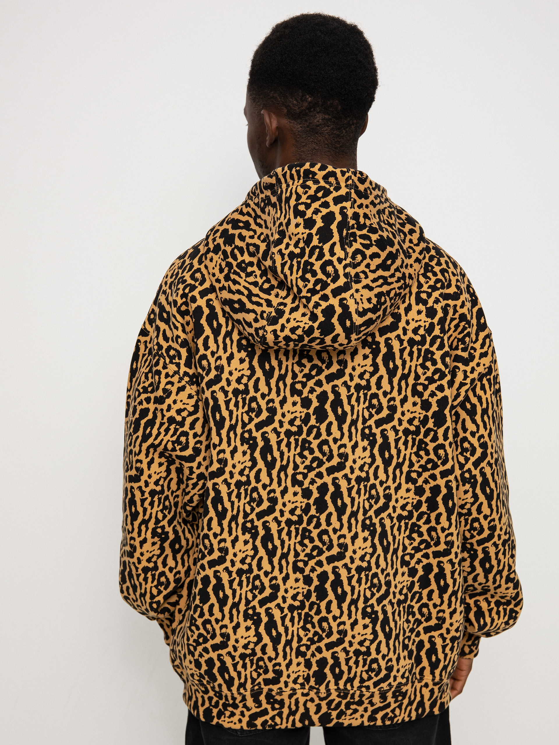 Bluza z kapturem Nike SB Fleece Animal Aop HD (elemental gold)