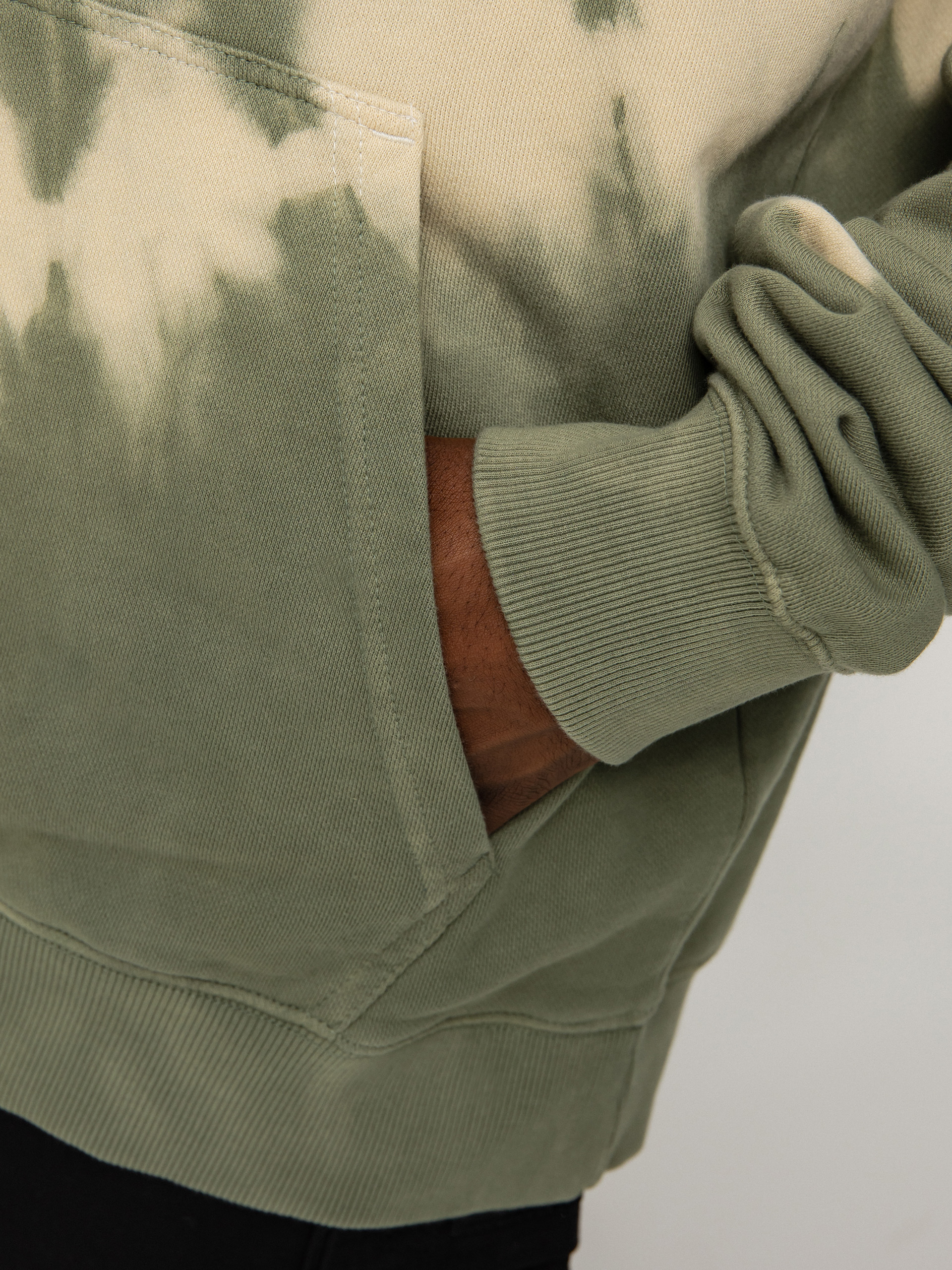 Bluza z kapturem DC Raiser HD (olivine tie dye)