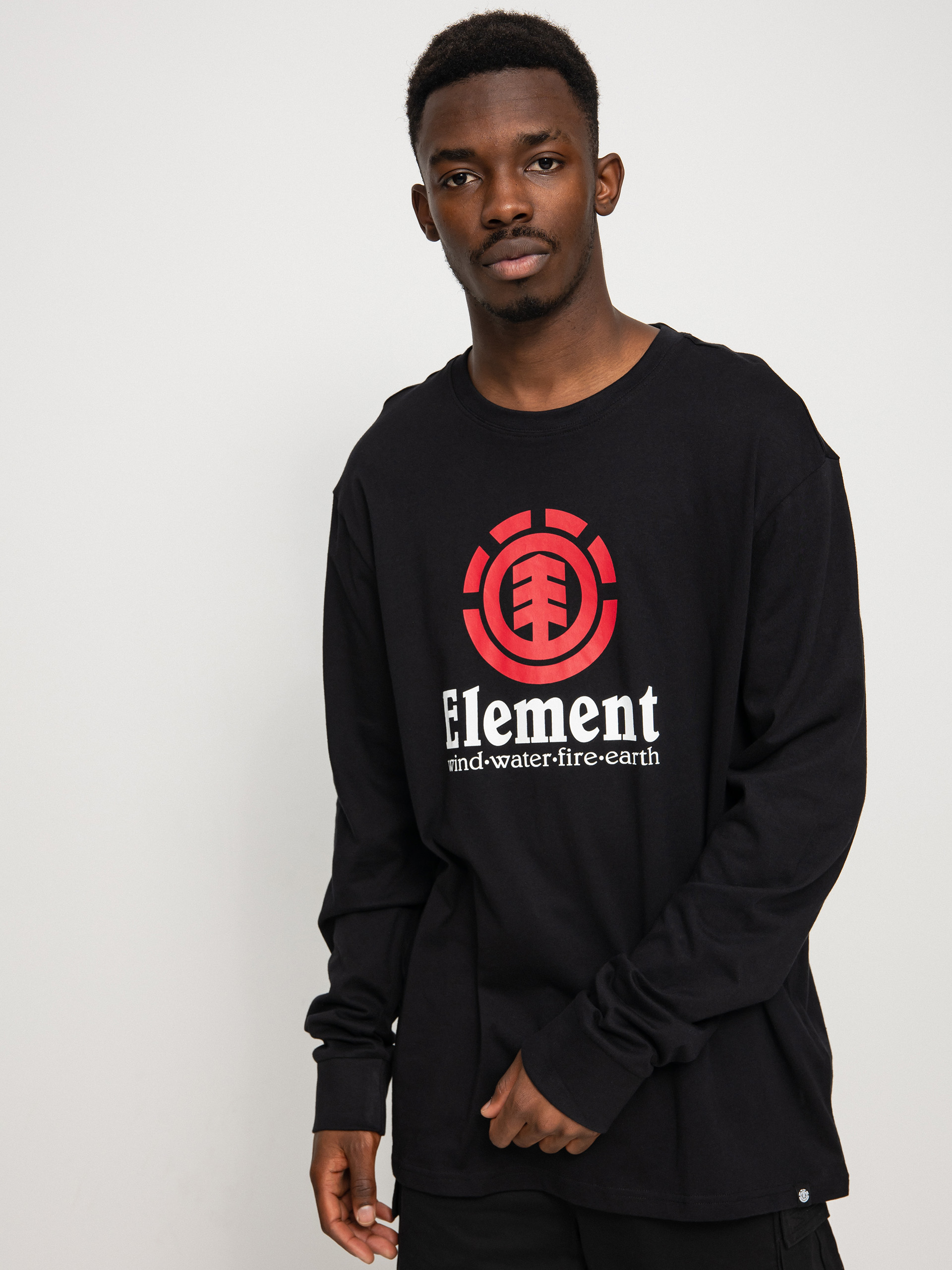 Longsleeve Element Vertical (flint black)