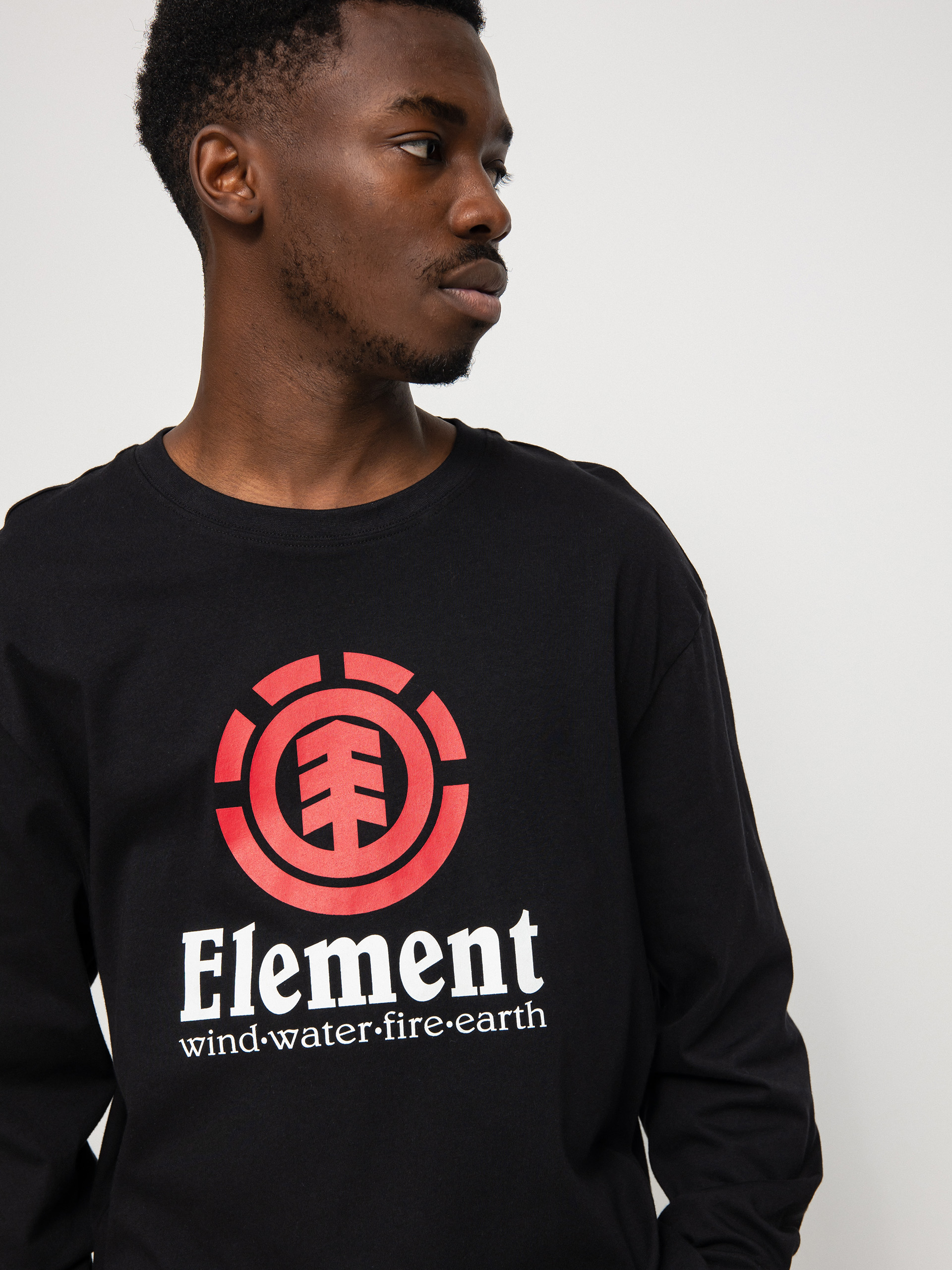 Longsleeve Element Vertical (flint black)