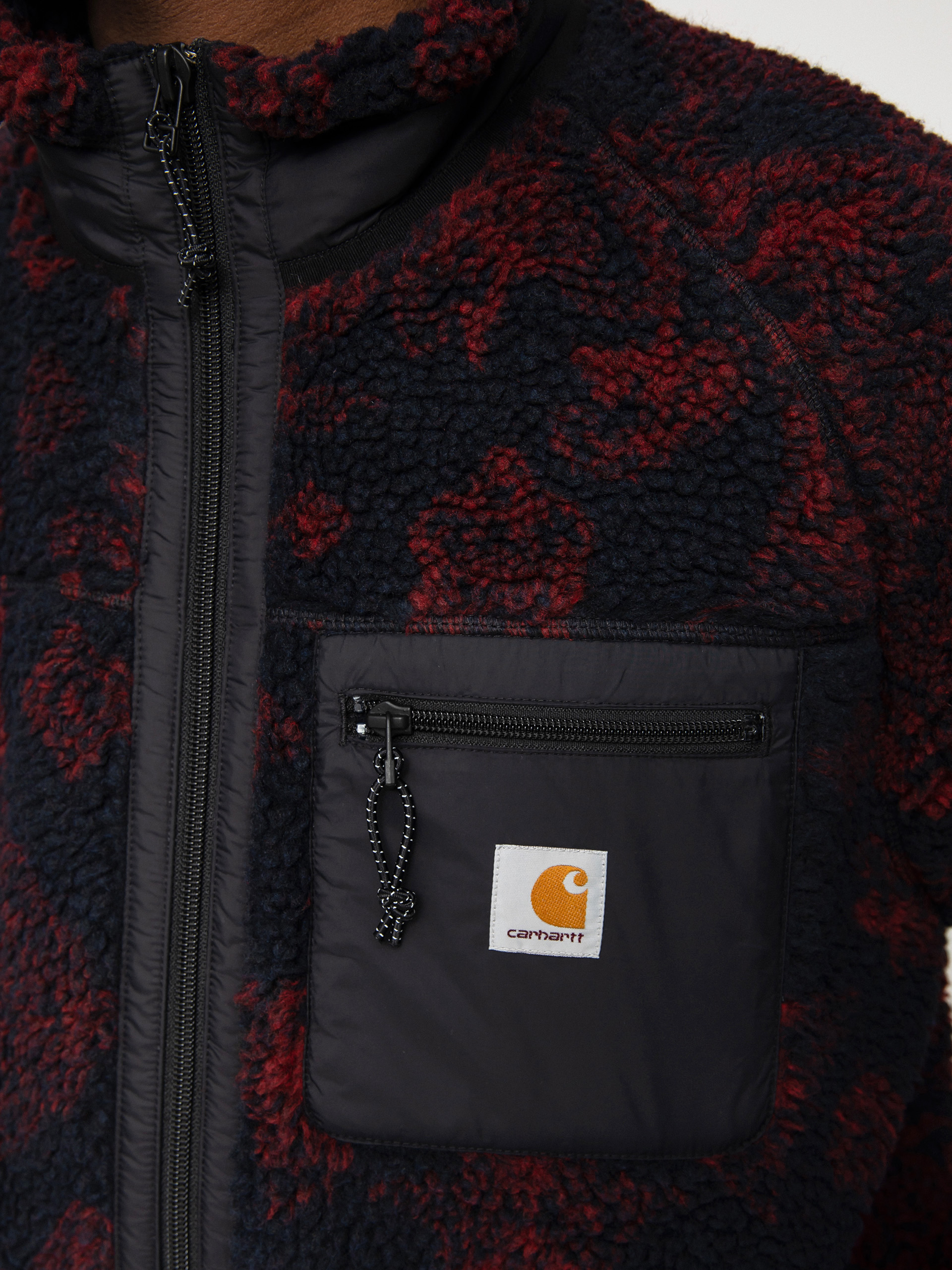 Kurtka Carhartt WIP Prentis Liner (verse jacquard/dark navy/corvina/black)