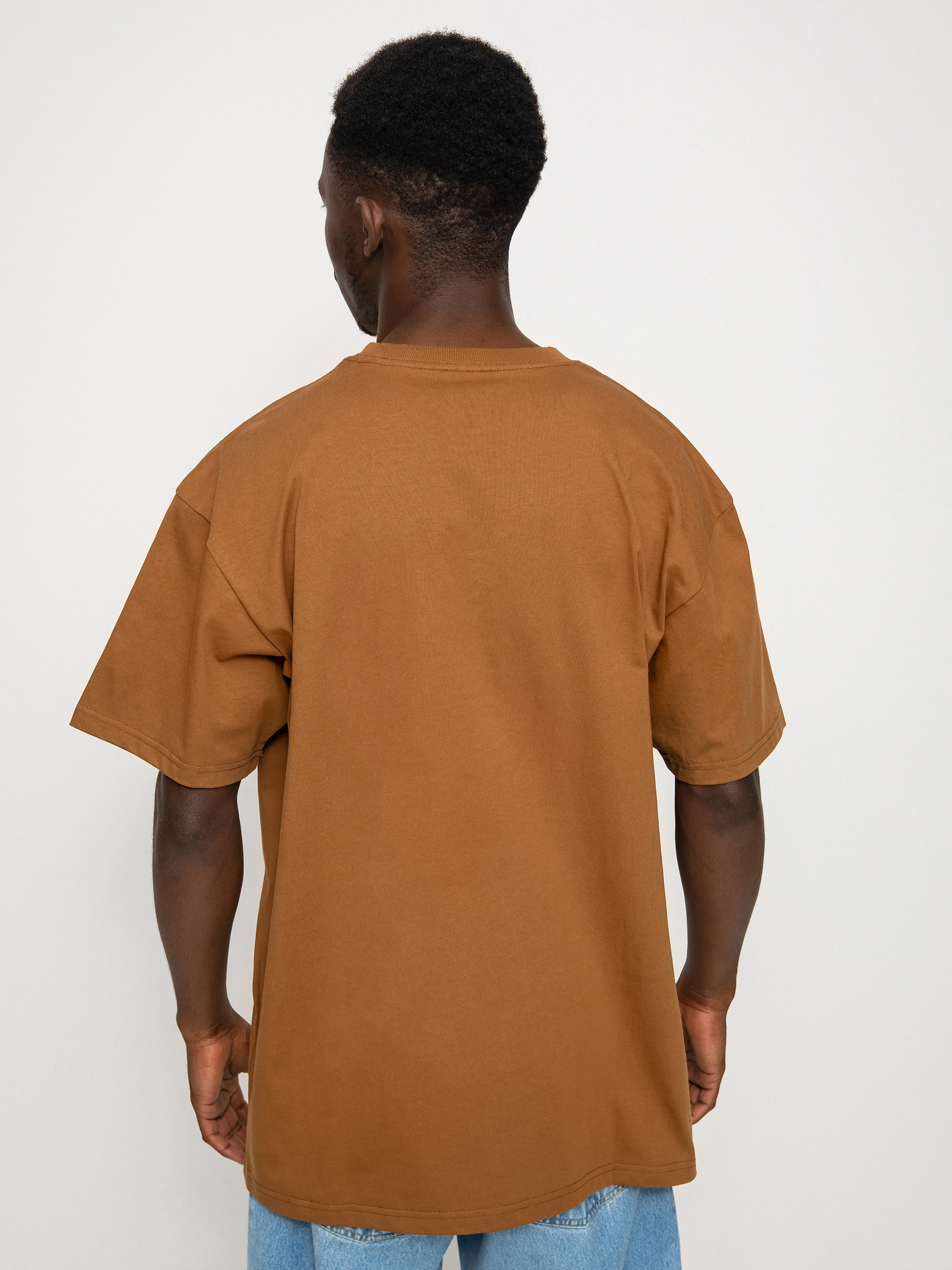 T-shirt Carhartt WIP Chase (hamilton brown/gold)