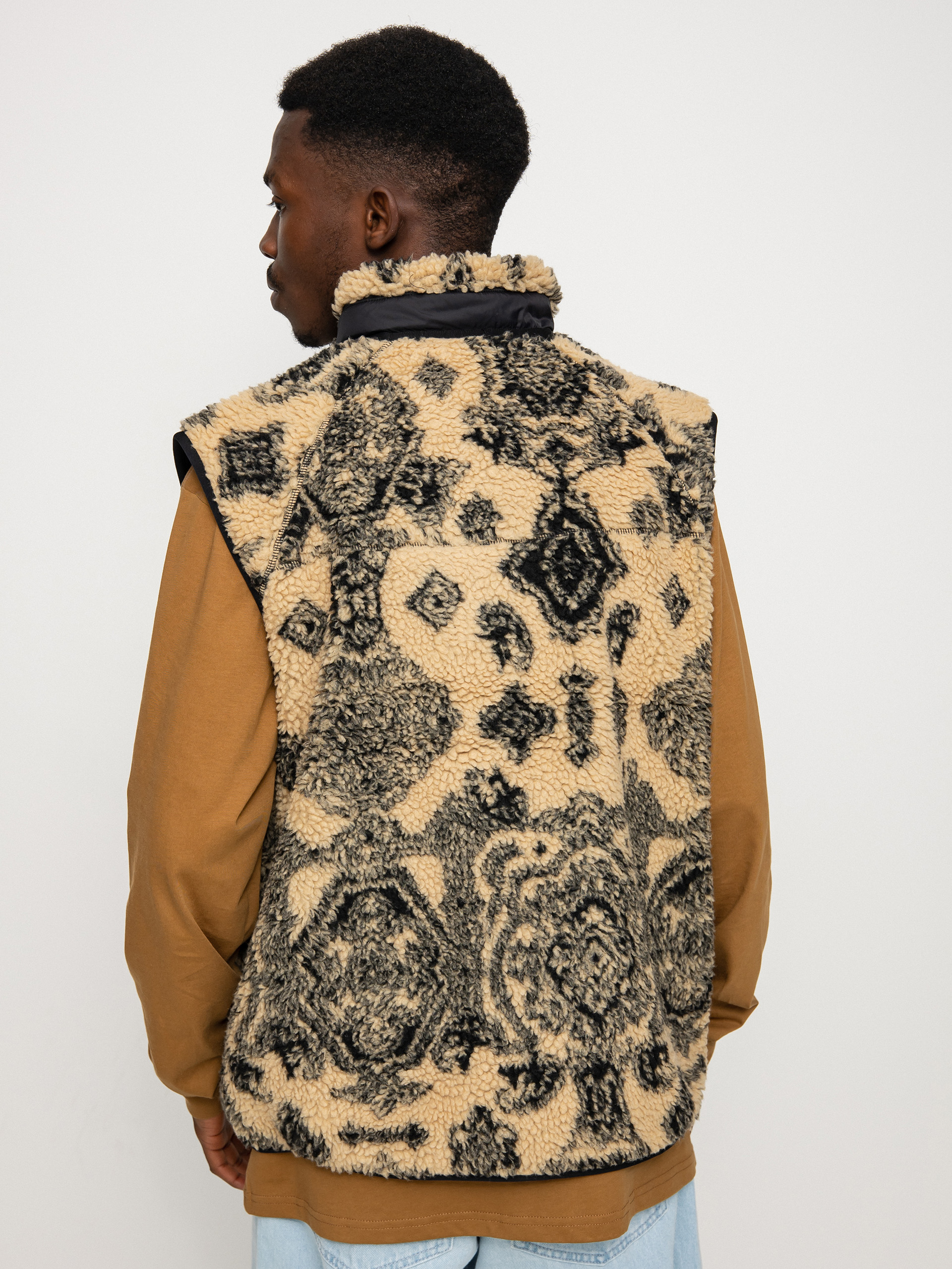 Kamizelka Carhartt WIP Prentis Liner (verse jacquard/dusty h brown/soot/black)