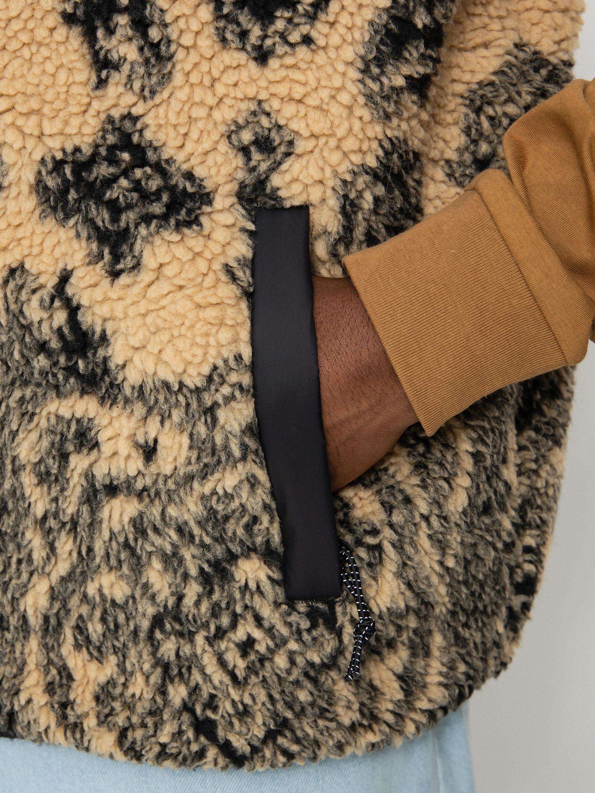 Kamizelka Carhartt WIP Prentis Liner (verse jacquard/dusty h brown/soot/black)