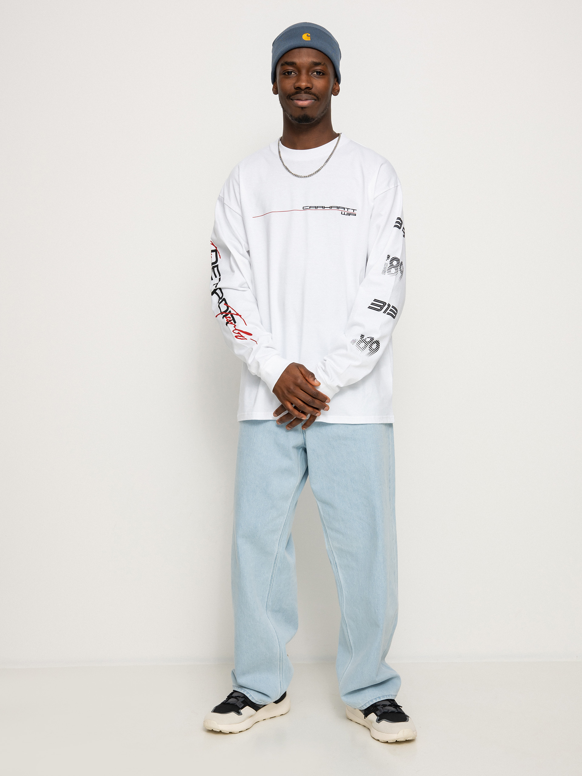 Longsleeve Carhartt WIP Detroit Turbo (white)