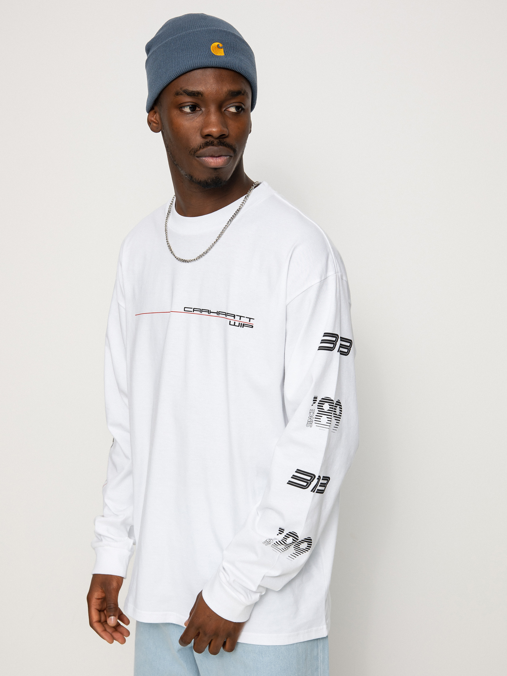 Longsleeve Carhartt WIP Detroit Turbo (white)