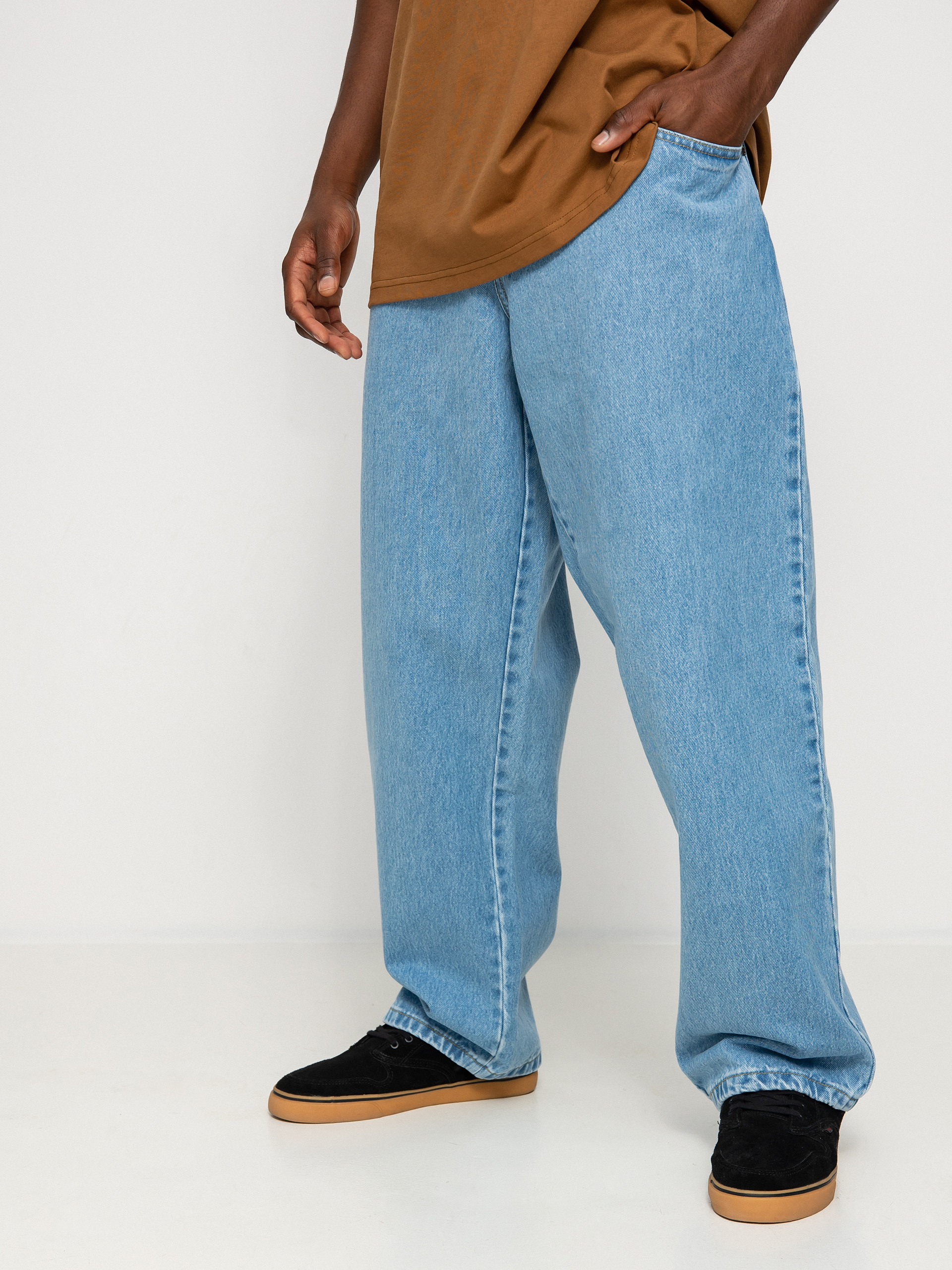 Spodnie Nervous Baggy (denim light blue)