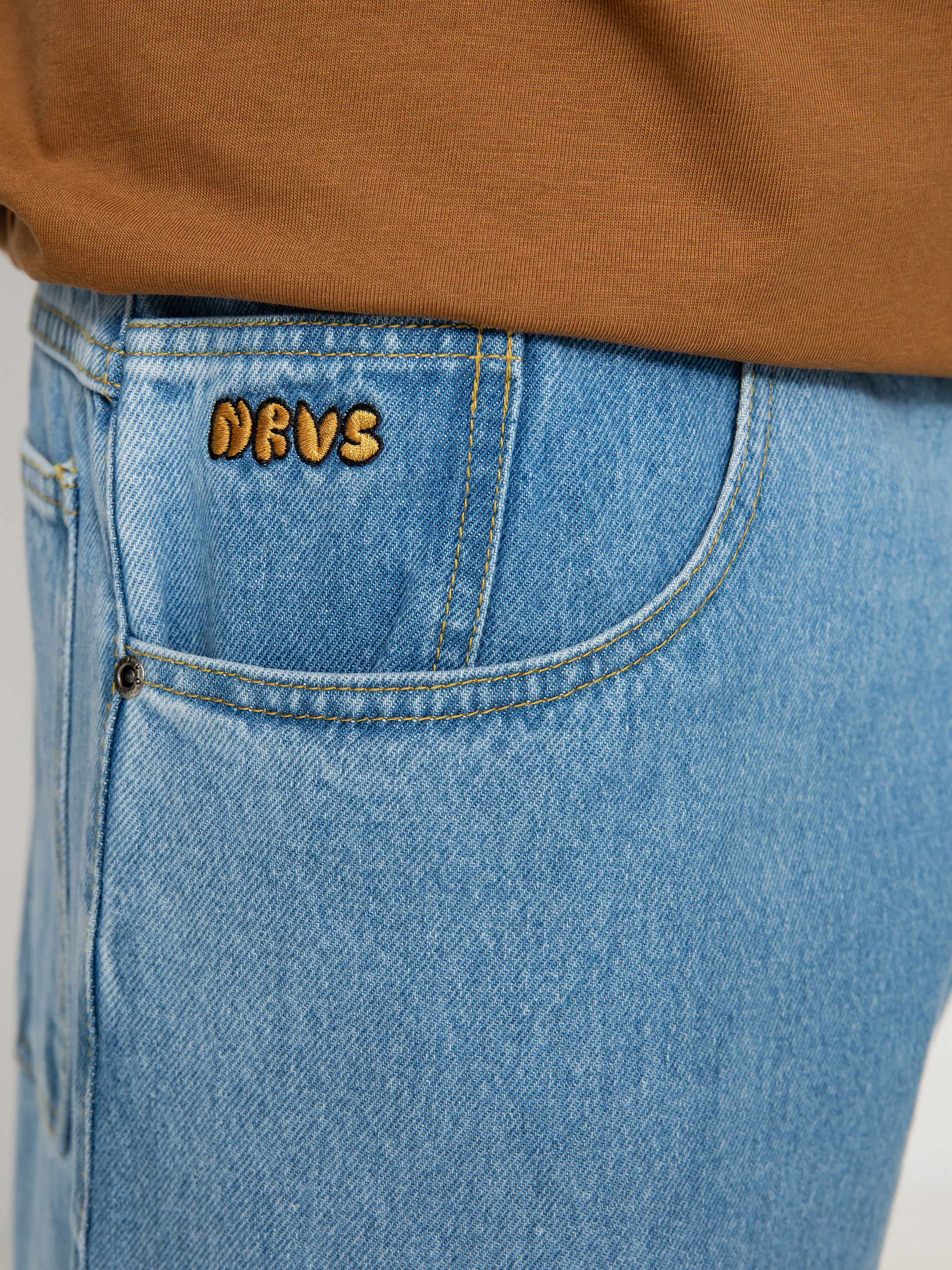 Spodnie Nervous Baggy (denim light blue)