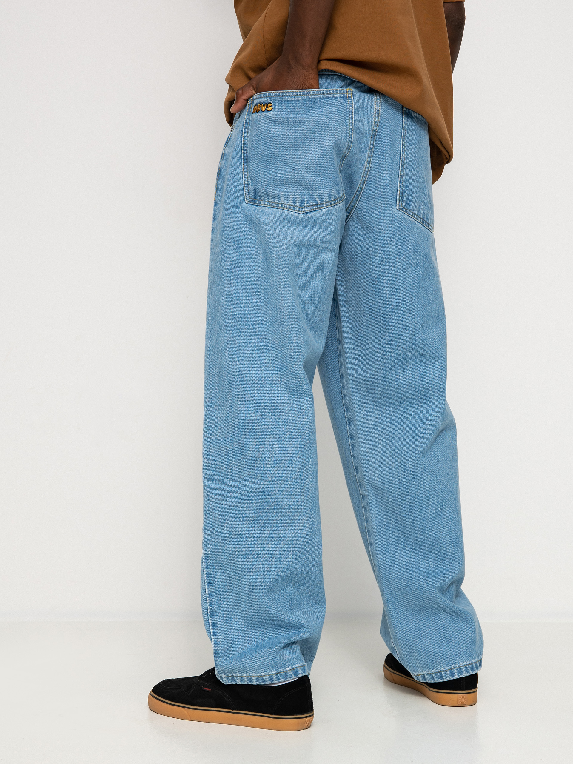 Spodnie Nervous Baggy (denim light blue)