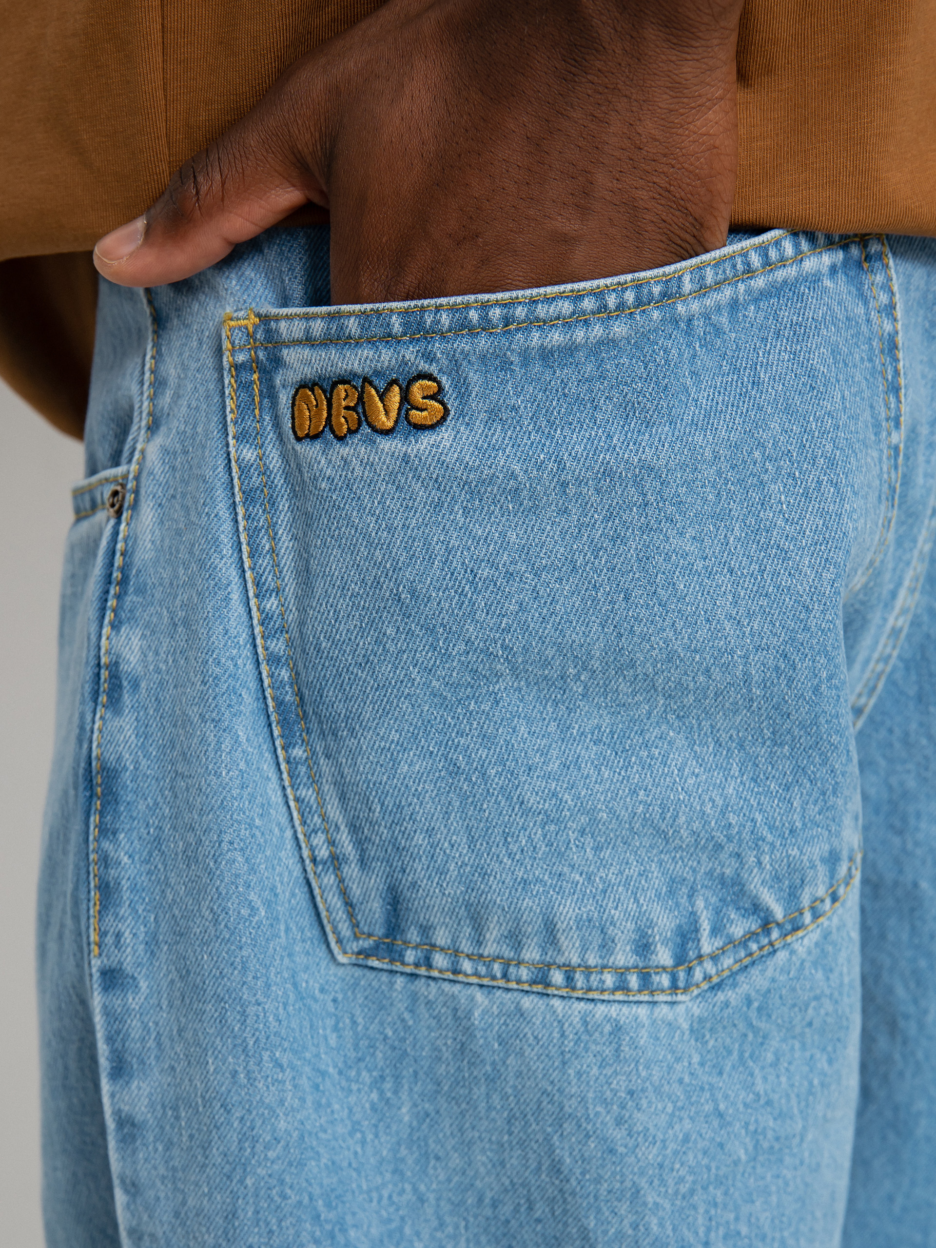 Spodnie Nervous Baggy (denim light blue)