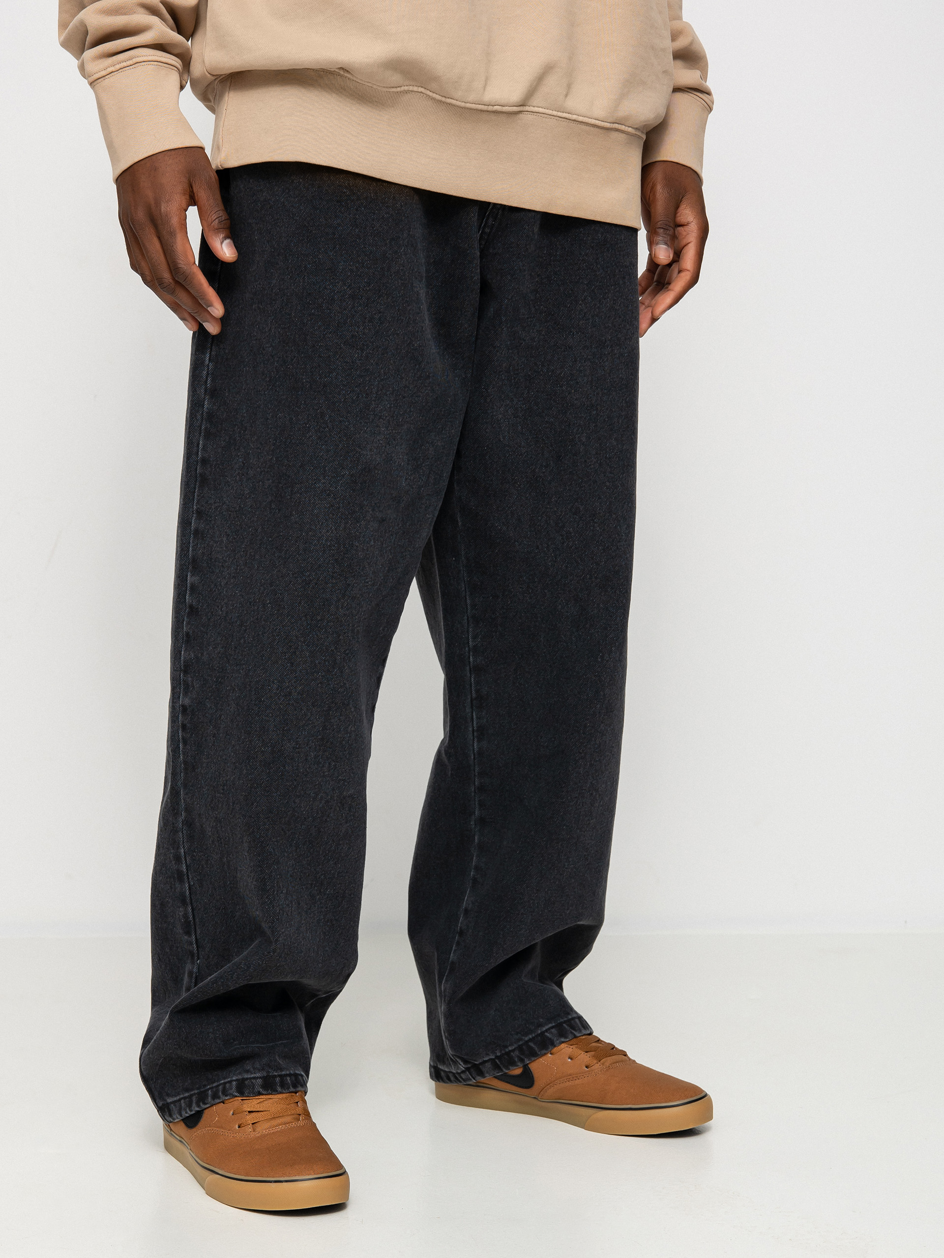 Spodnie Nervous Baggy (denim black)