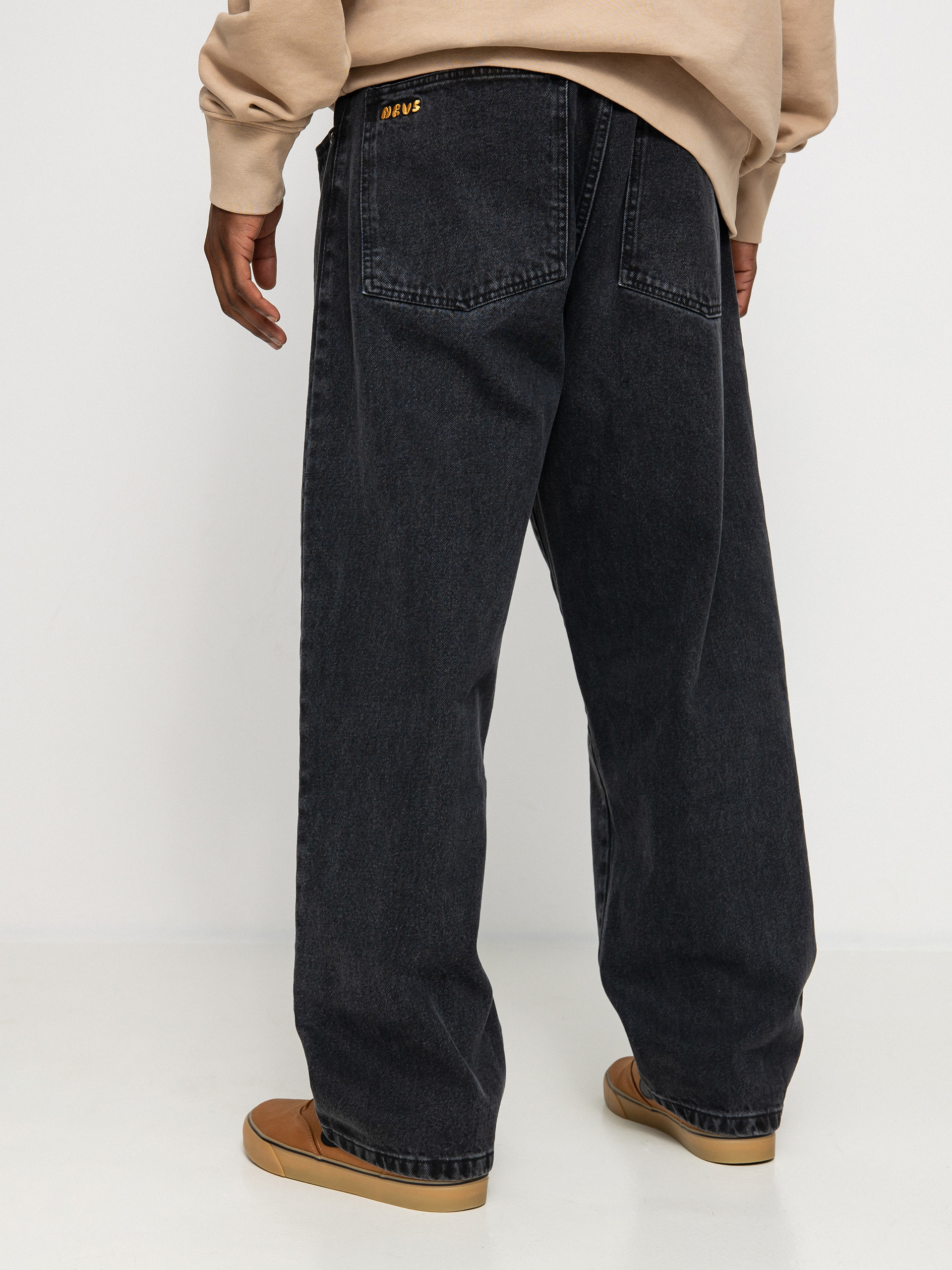 Spodnie Nervous Baggy (denim black)