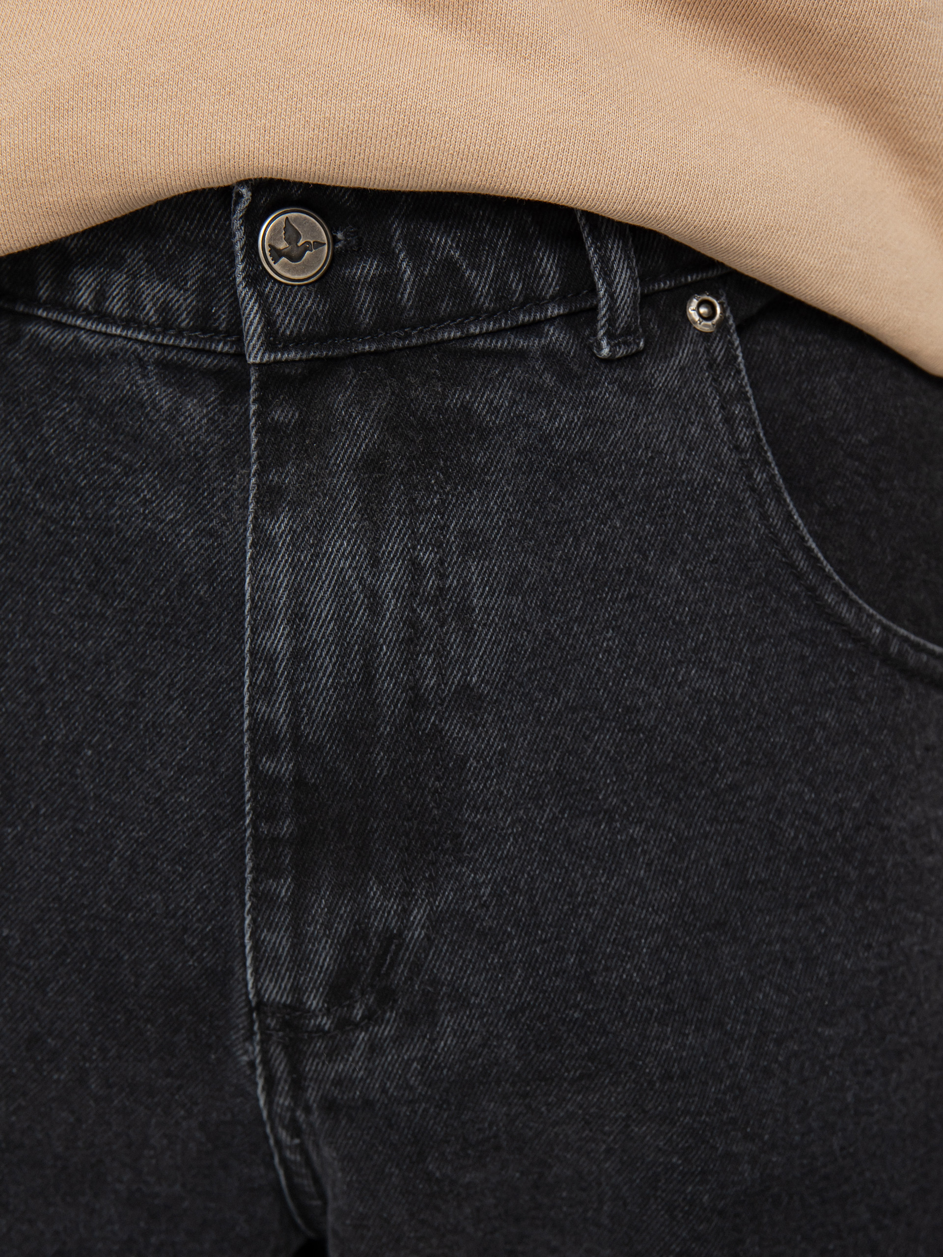 Spodnie Nervous Baggy (denim black)