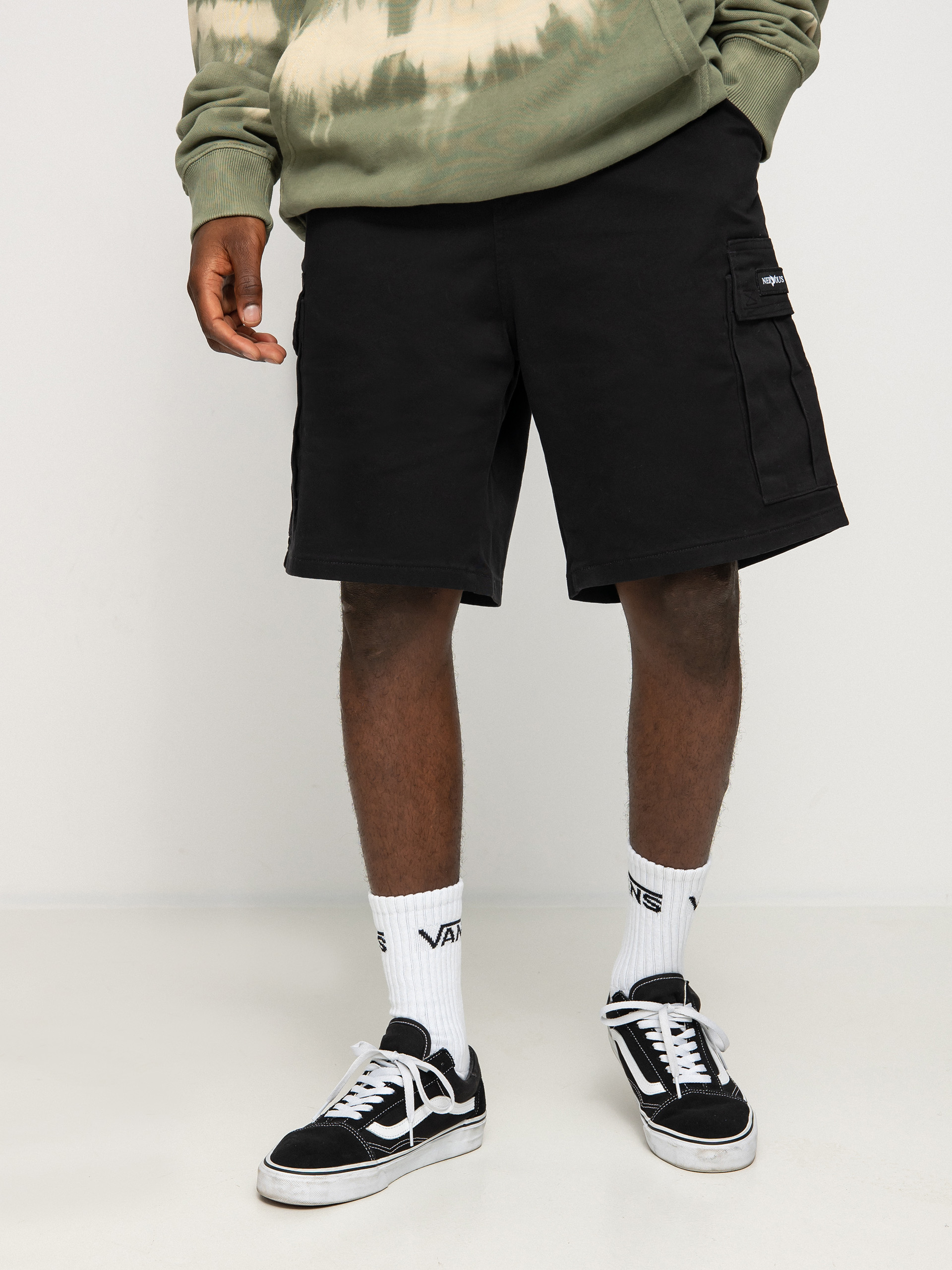 Szorty Nervous Cargo (black)