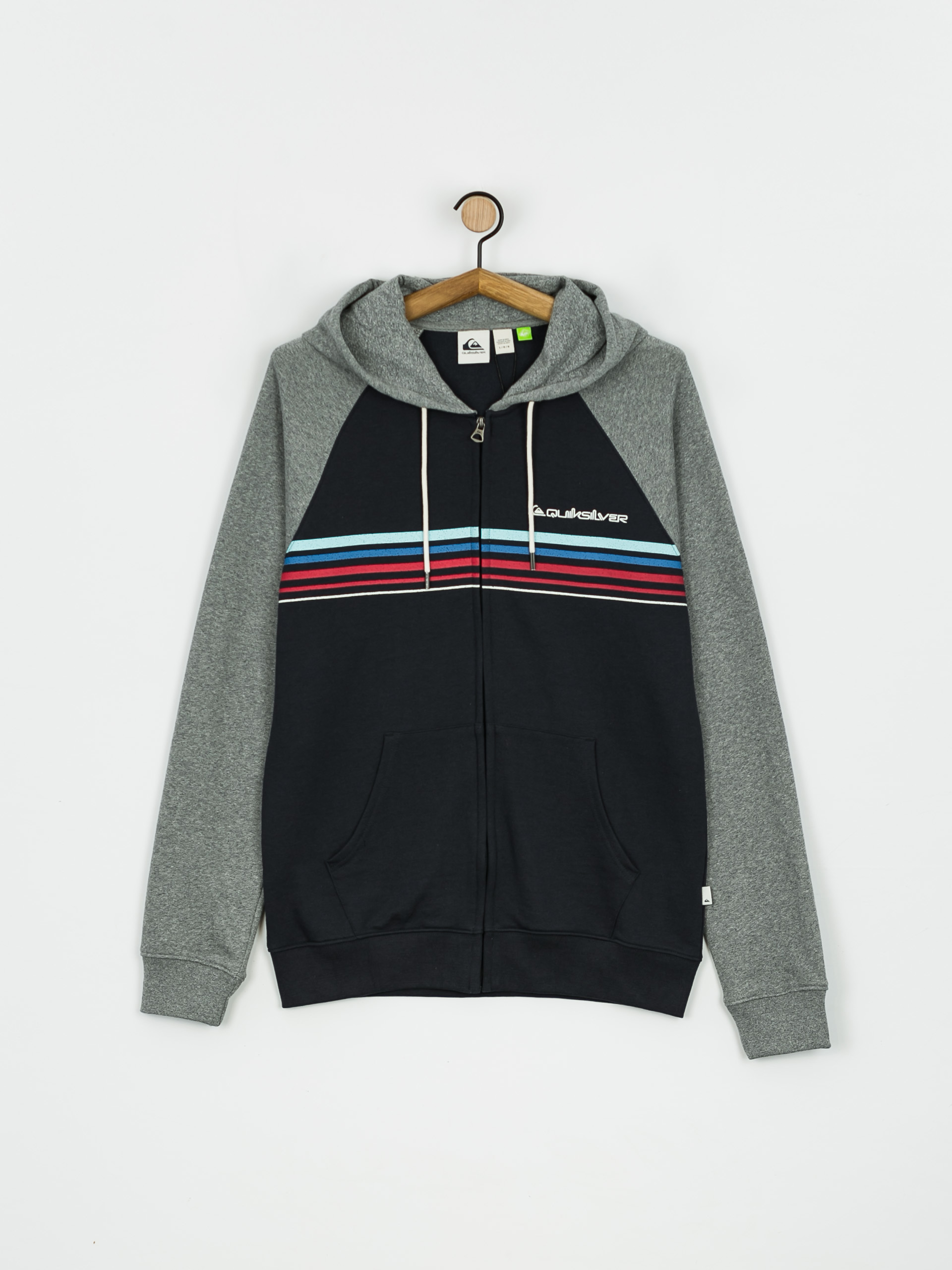 Bluza z kapturem Quiksilver Essentials Raglan ZHD (navy blazer)