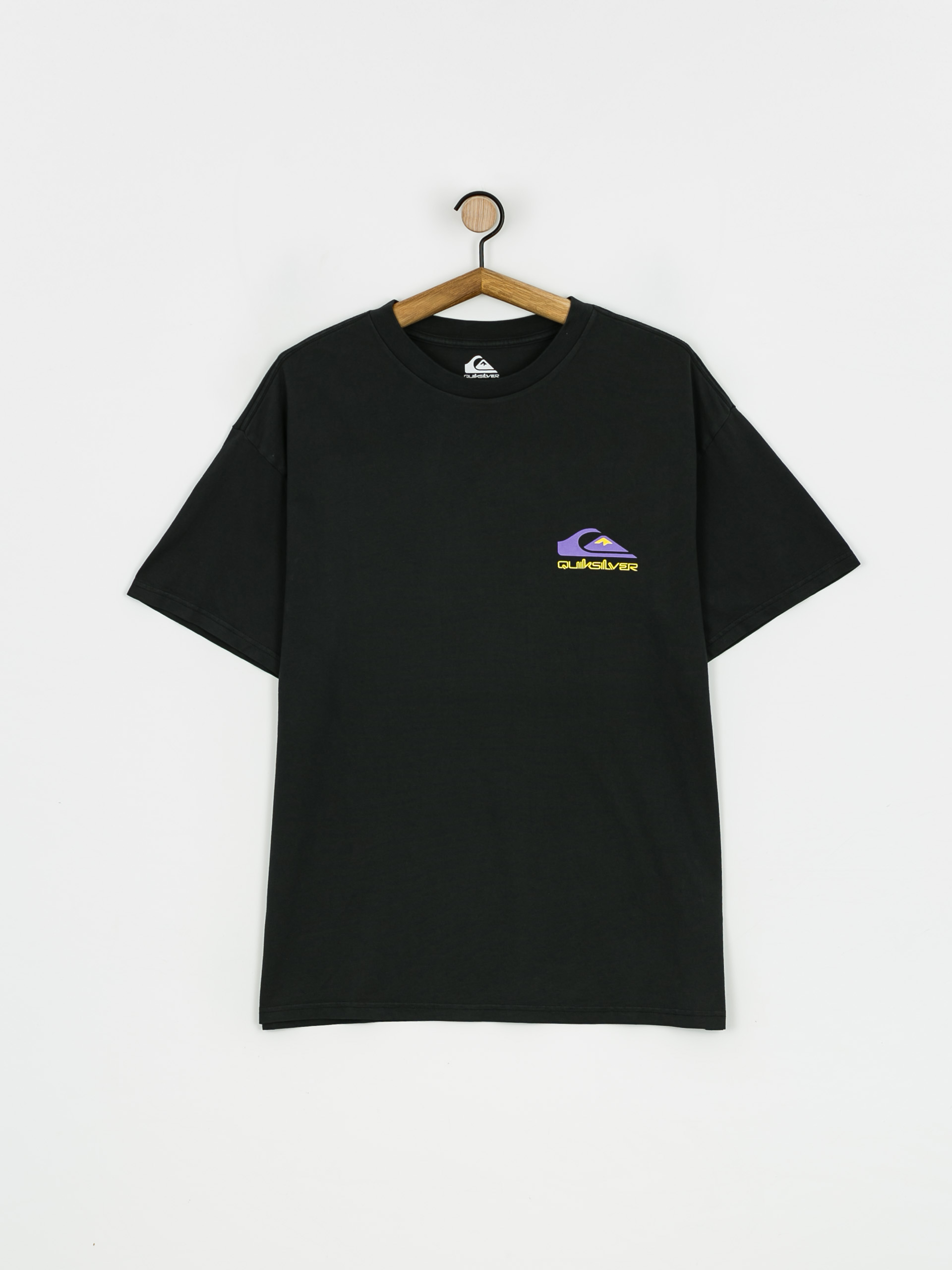 T-shirt Quiksilver Psychedelic Salt (black)
