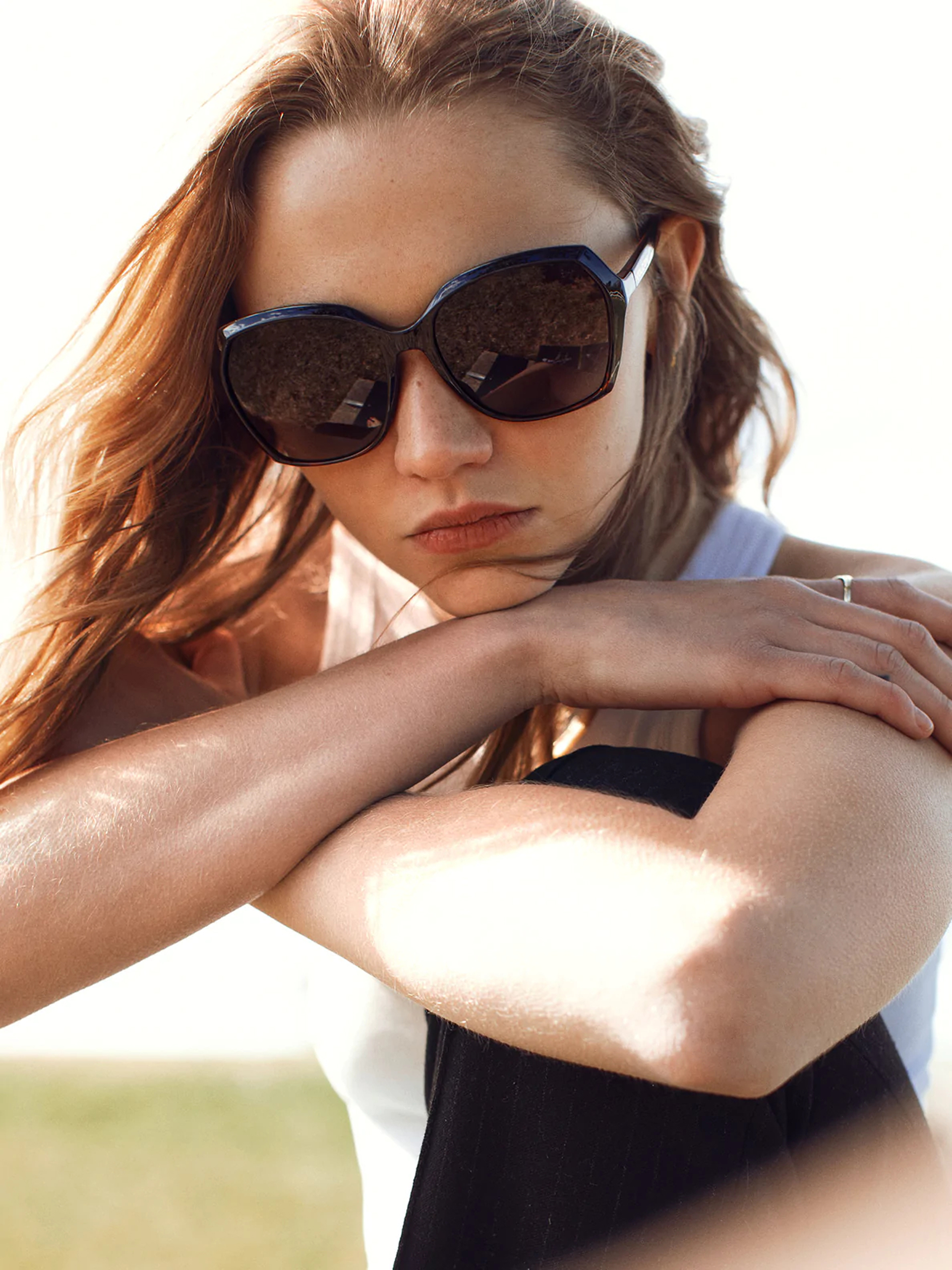 Okulary przeciwsłoneczne Volcom Psychic Wmn (matte tort/bronze)