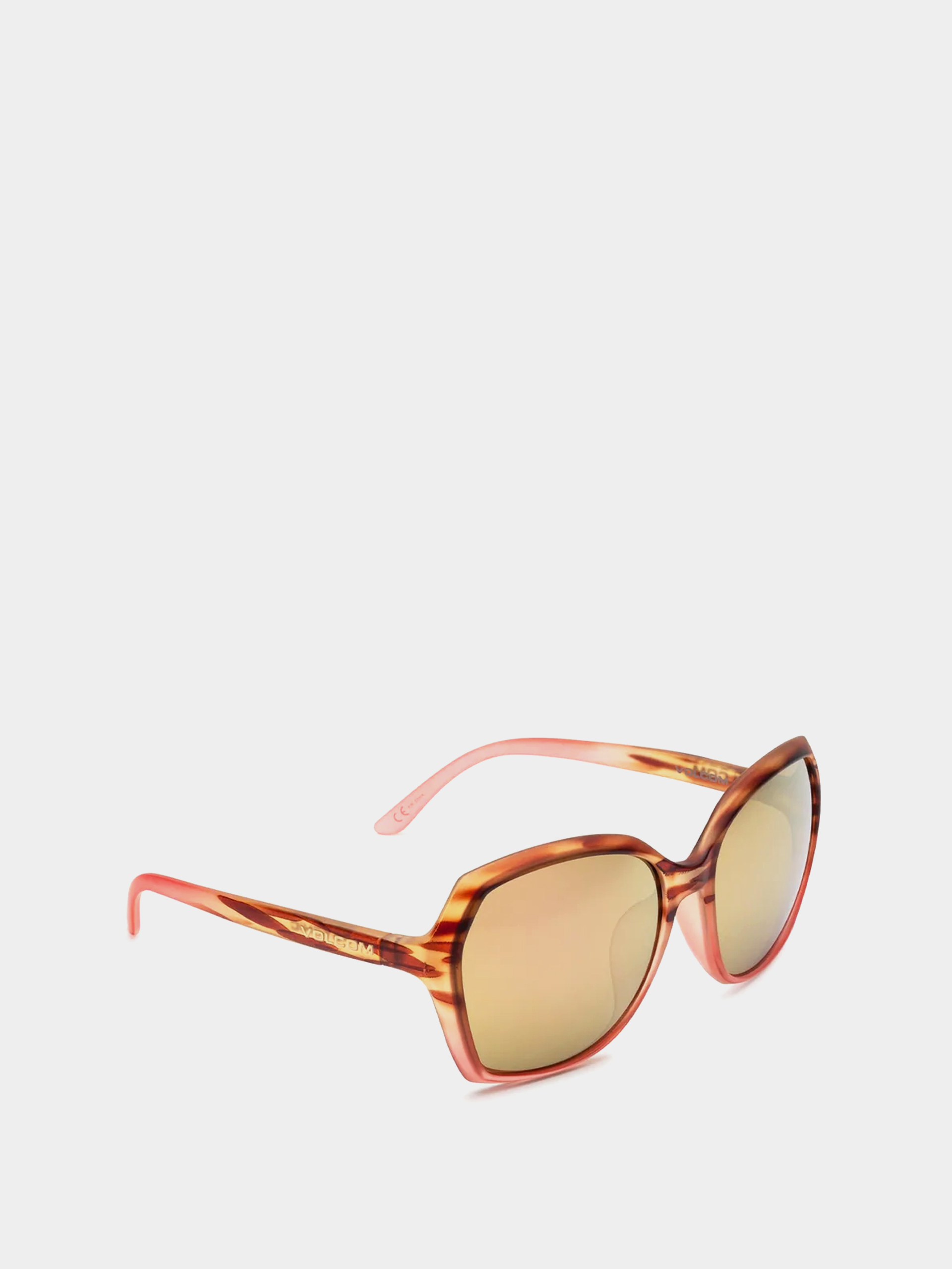 Okulary przeciwsłoneczne Volcom Psychic Wmn (gloss punk tort/bronze)