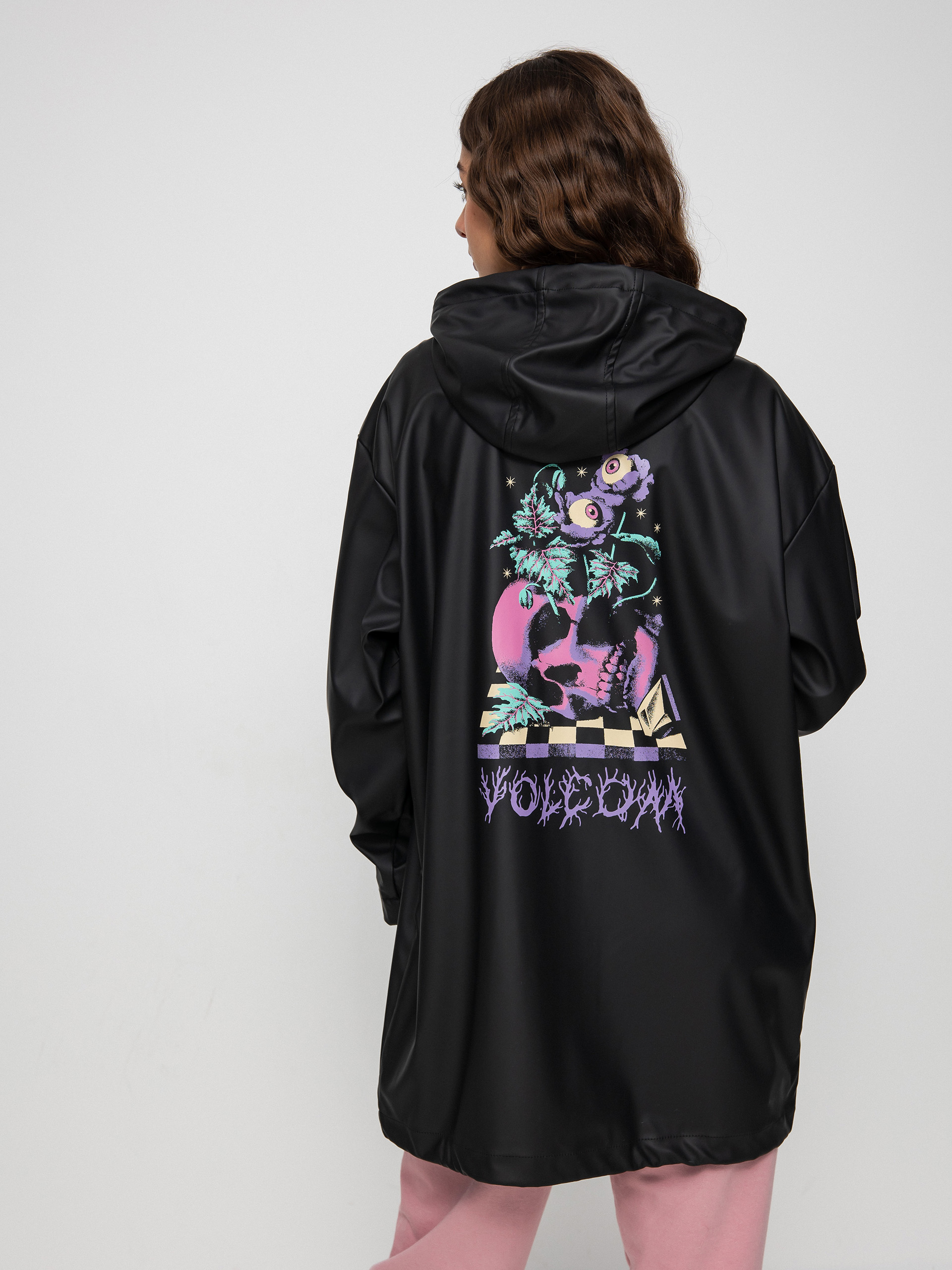 Kurtka Volcom Max Loeffler Fa Rain Coat Wmn (black)