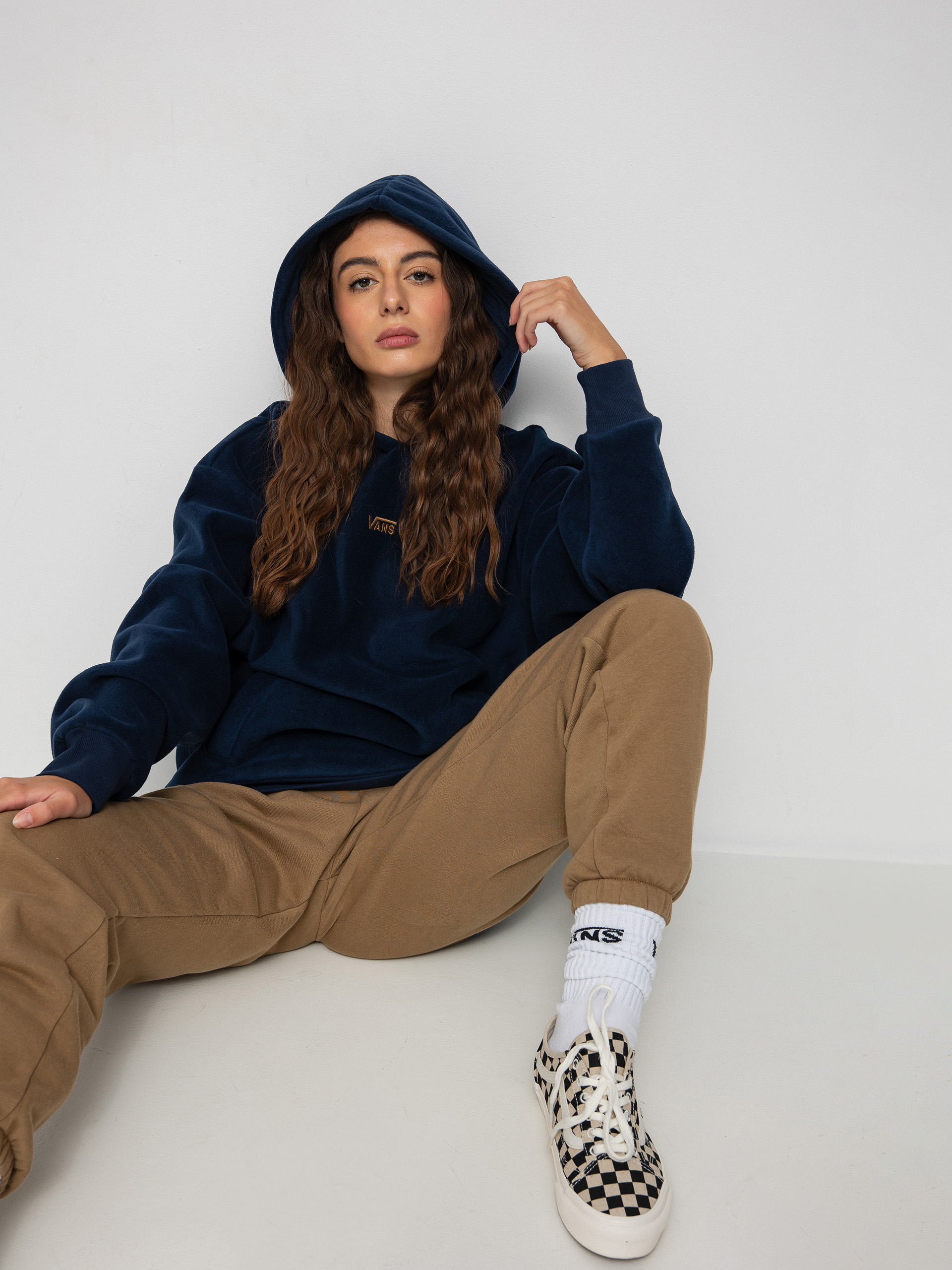 Bluza z kapturem Vans Armanto HD Wmn (lizzie armanto dress blues)