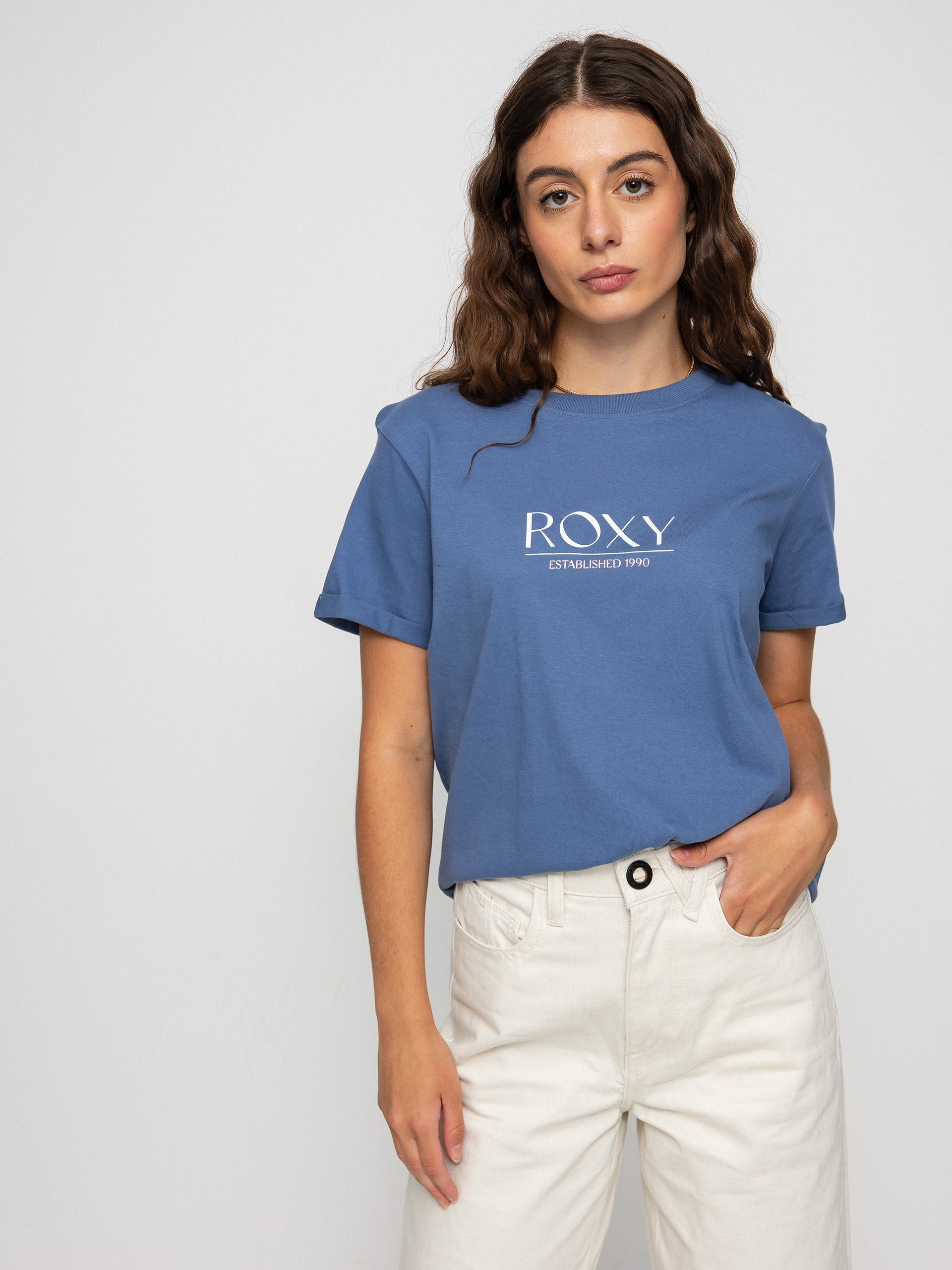 T-shirt Roxy Noon Ocean A Wmn (bijou blue)