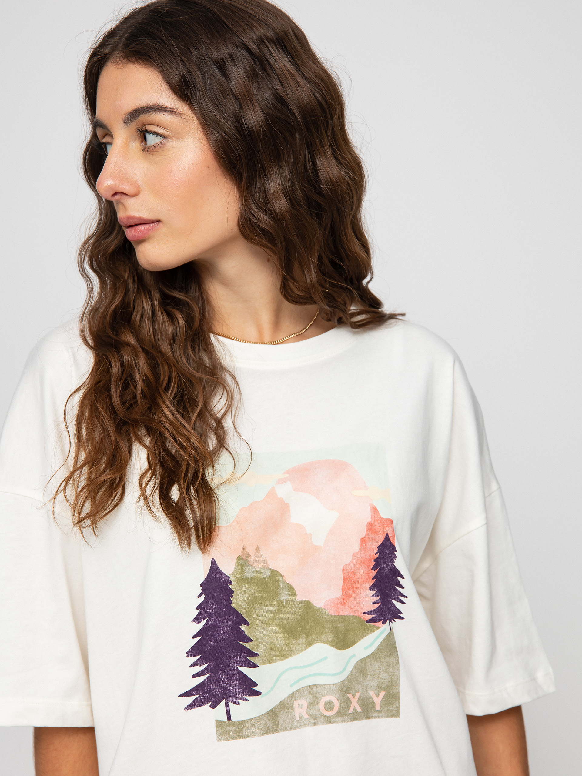 T-shirt Roxy Mister Moonlight Wmn (egret)
