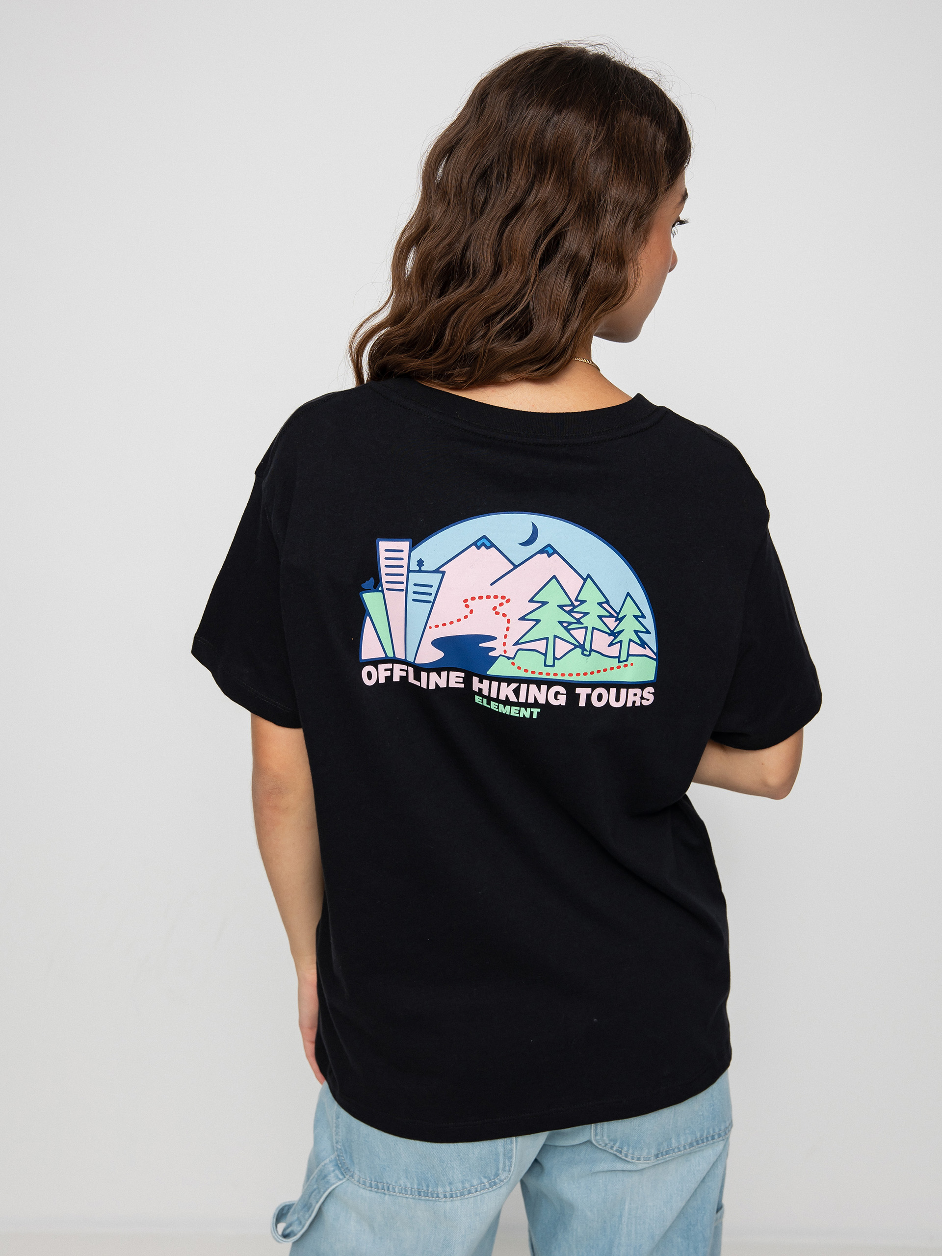 T-shirt Element Offline Wmn (flint black)
