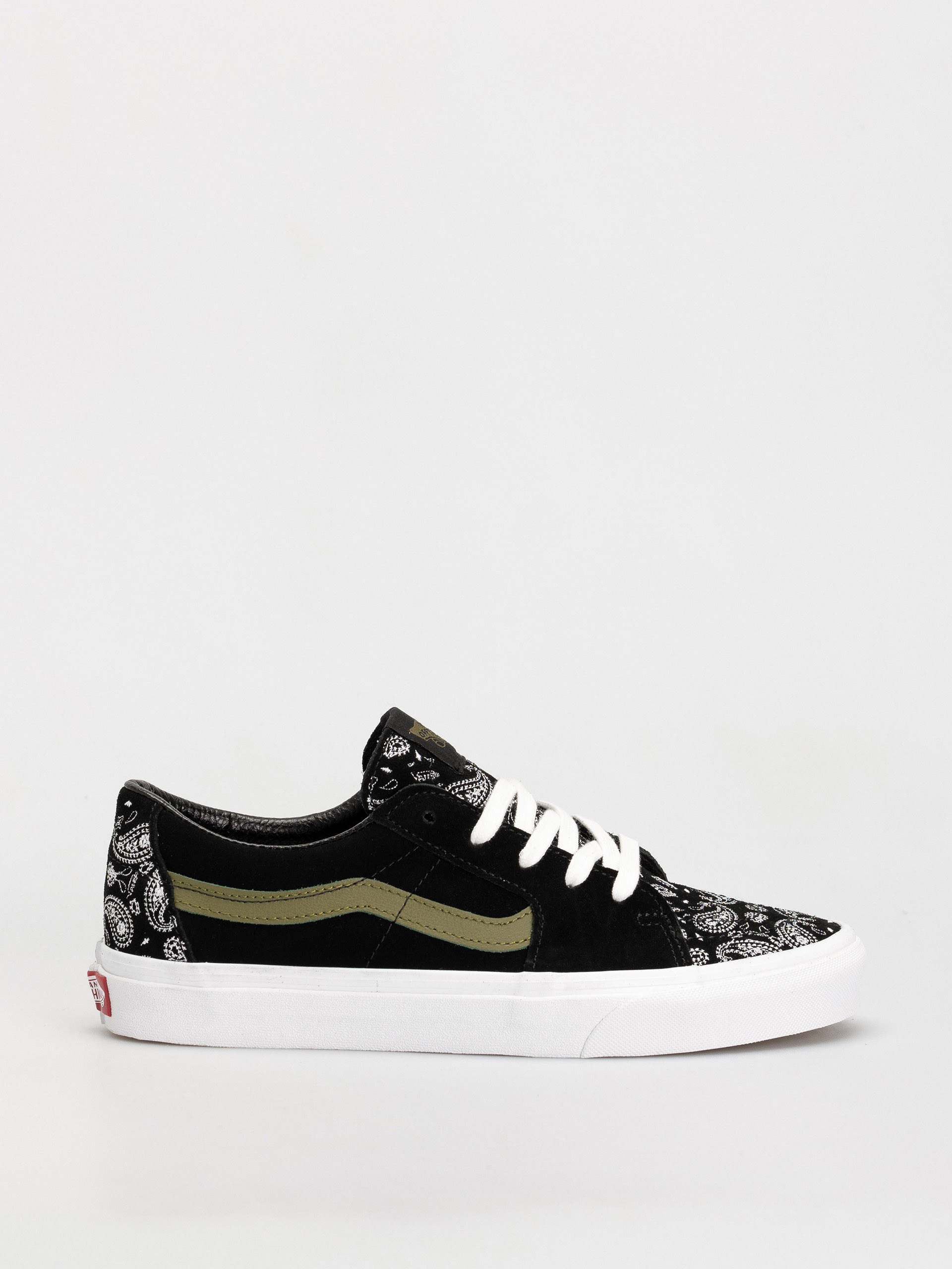 Buty Vans Sk8 Low (paisley suede black)