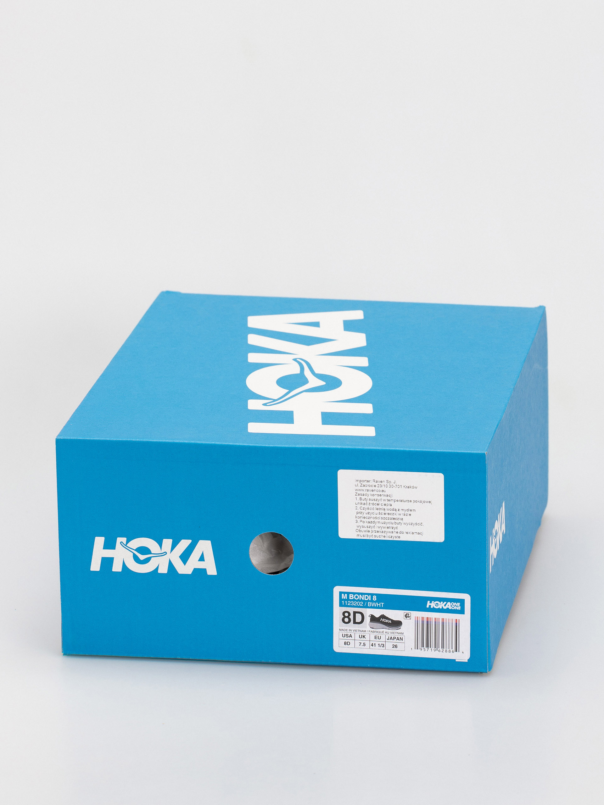 Buty Hoka Bondi 8 (black/white)