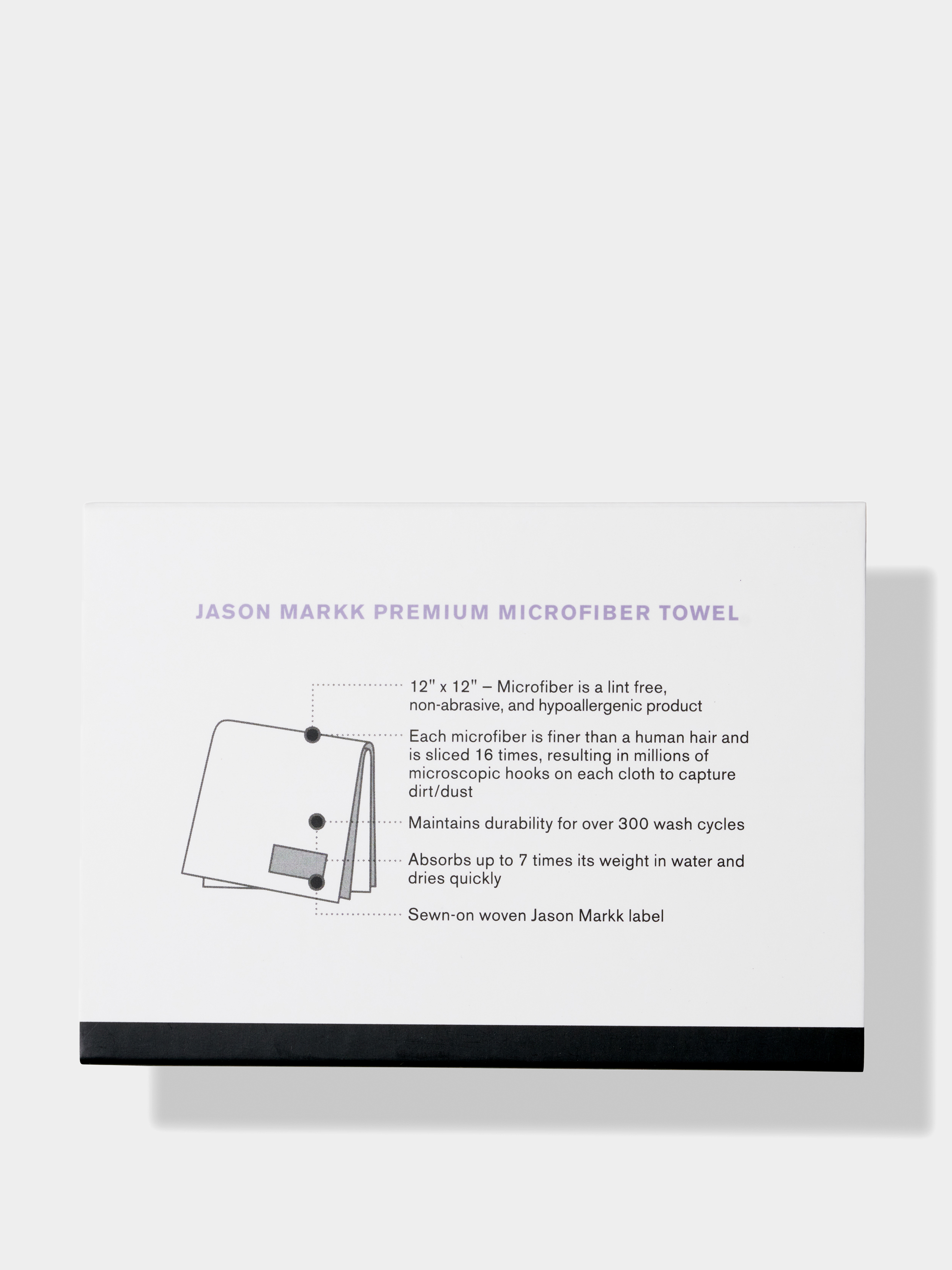 Ręcznik Jason Markk Premium Microfiber (white)