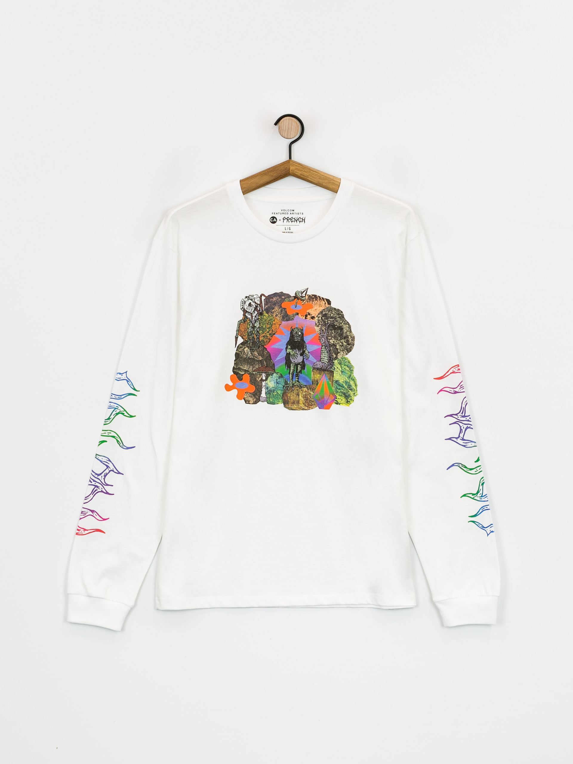 Longsleeve Volcom Fa Chrissie Abbott x French (white)
