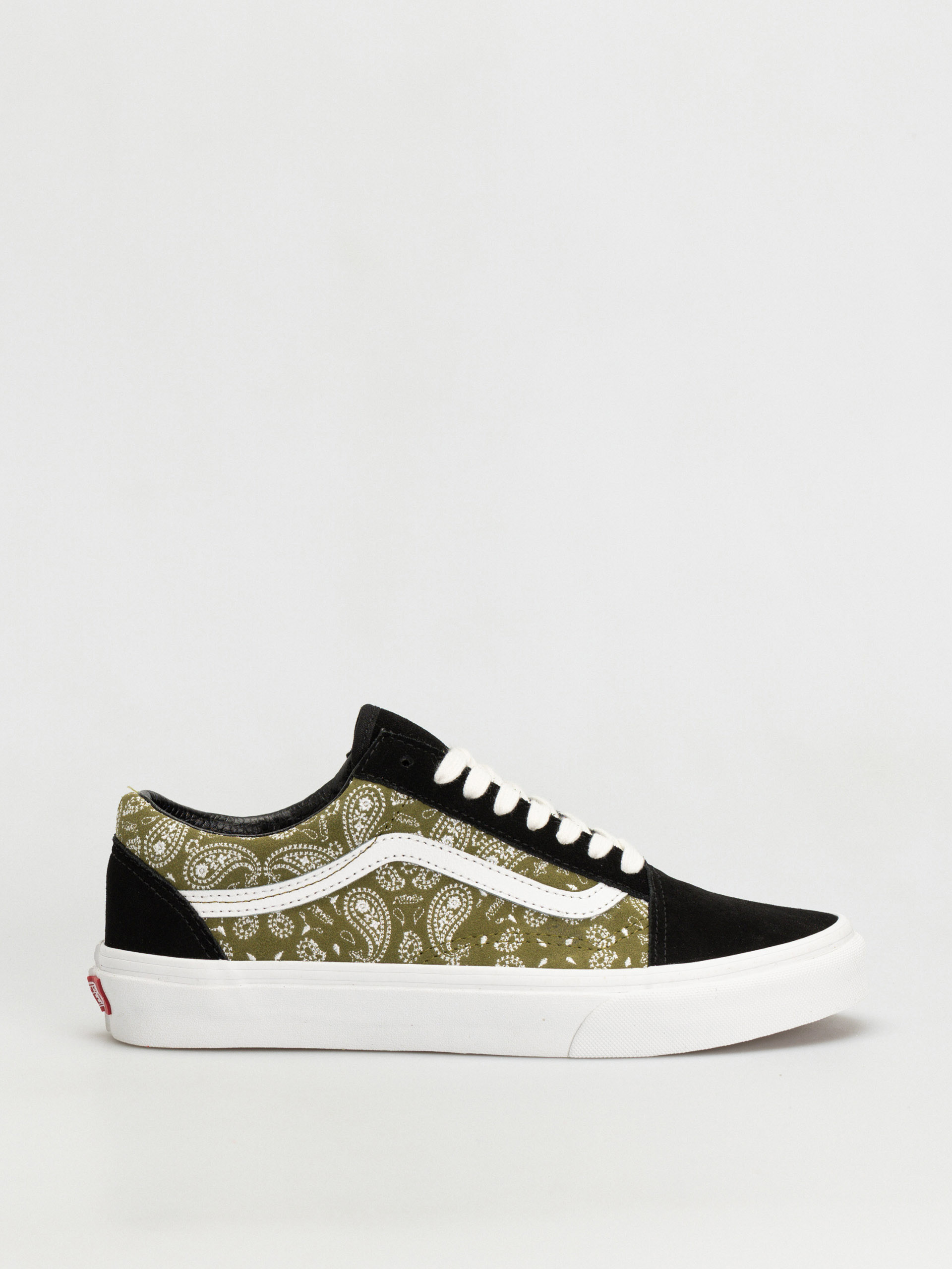 Buty Vans Old Skool (paisley suede black/olive)