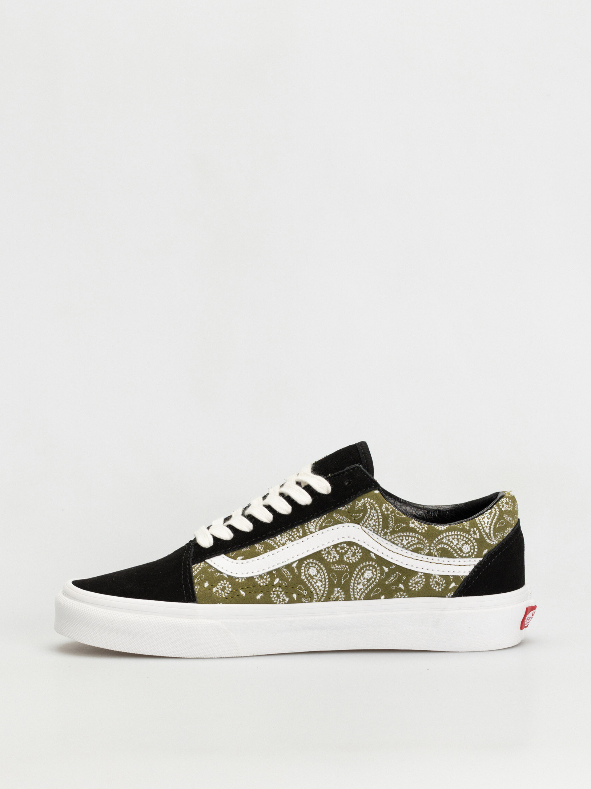Buty Vans Old Skool (paisley suede black/olive)