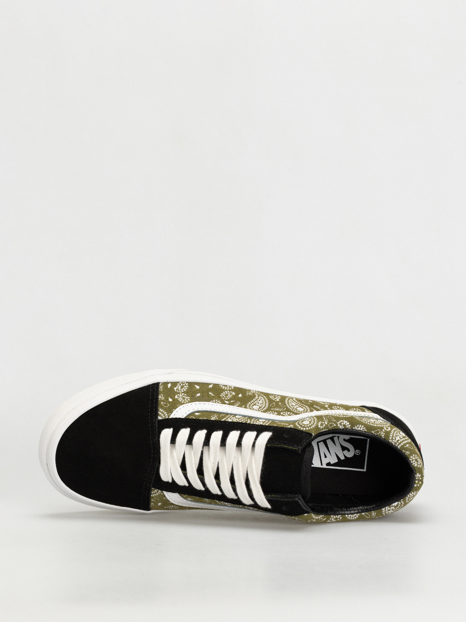 Buty Vans Old Skool (paisley suede black/olive)